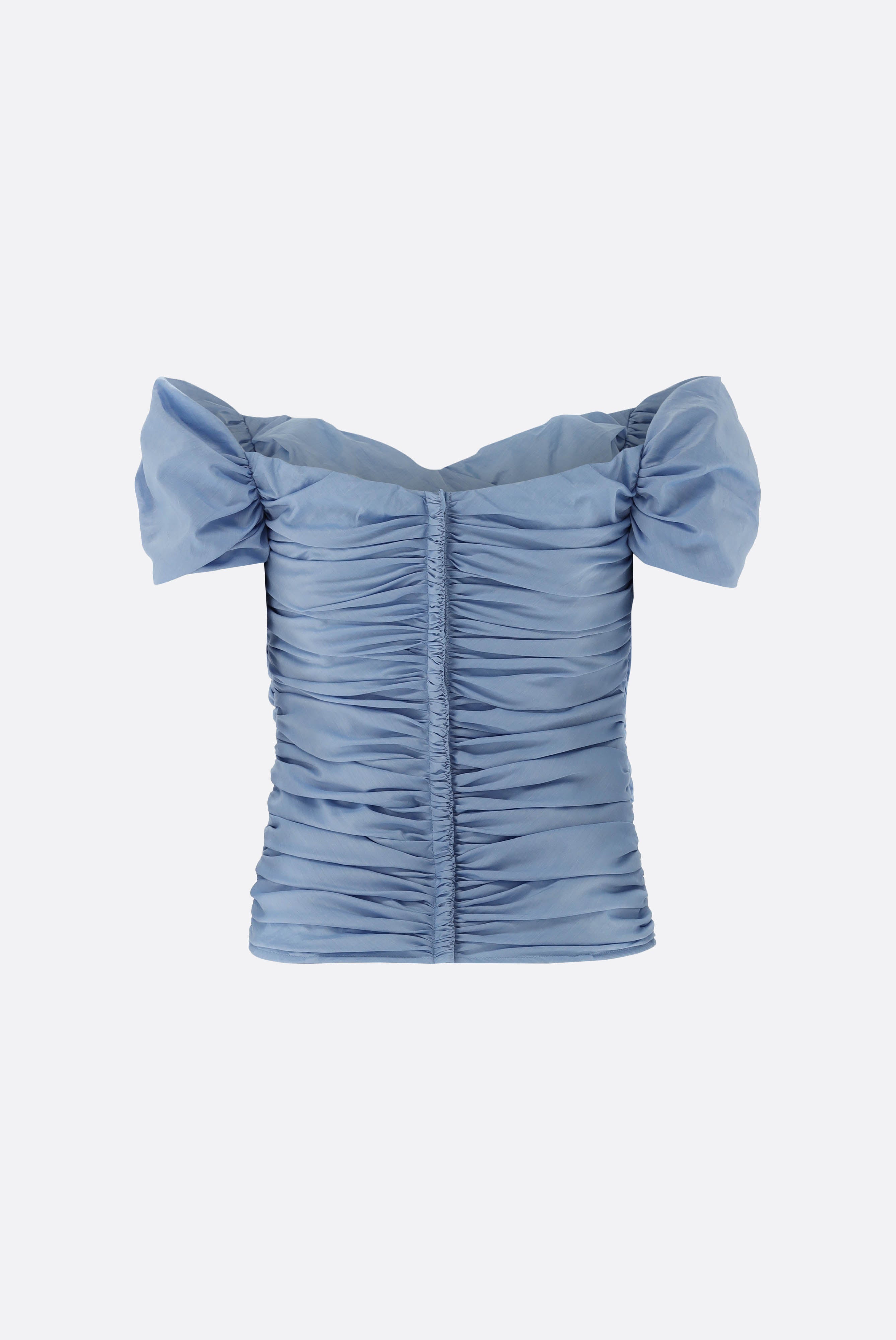 Corset made of cotton batiste