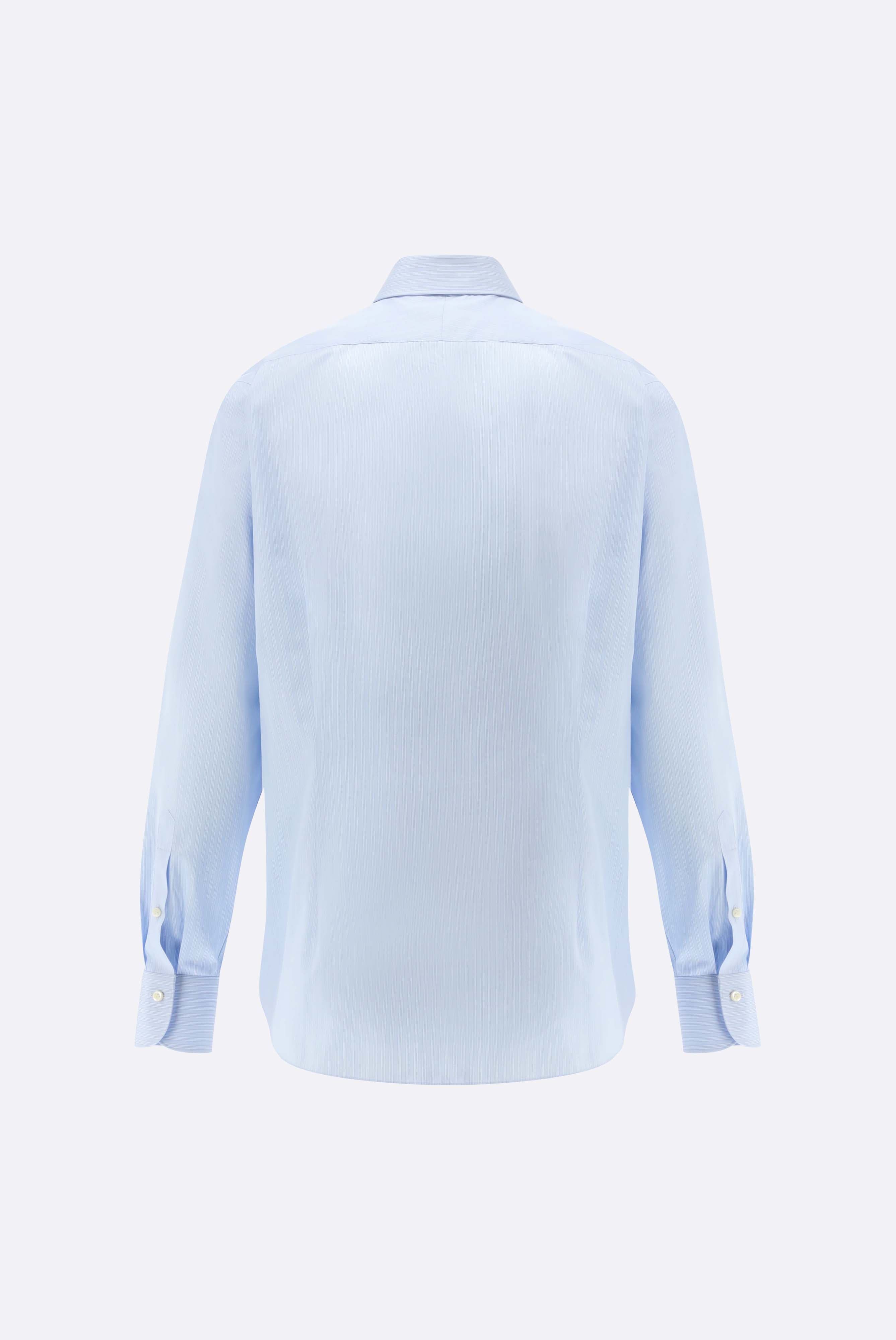 Tonal-Gestreiftes Hemd Slim Fit