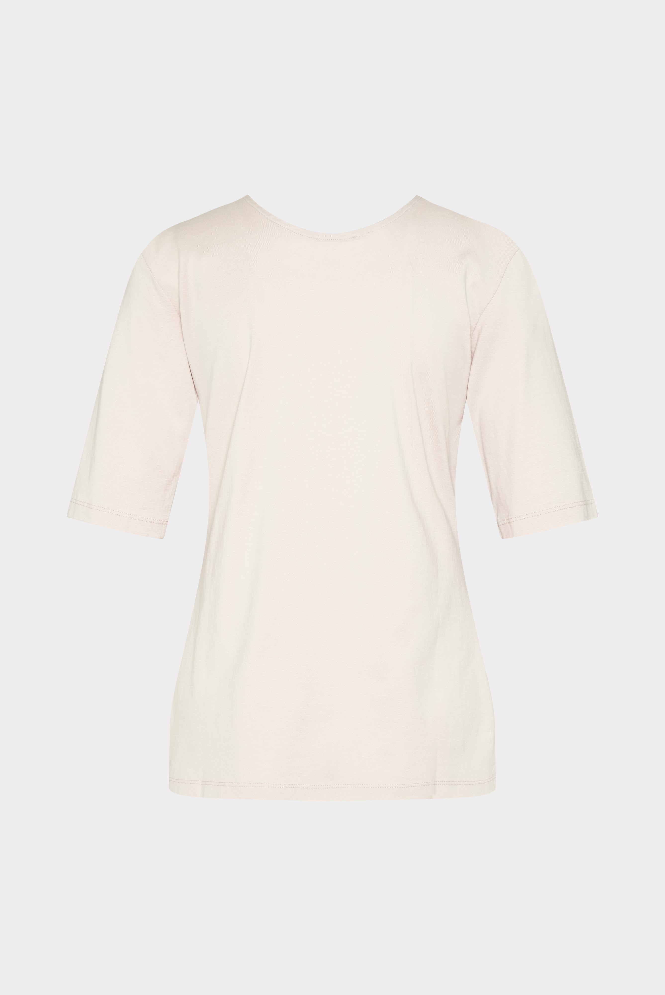 Urban Jersey T-Shirt mit weitem Ausschnitt