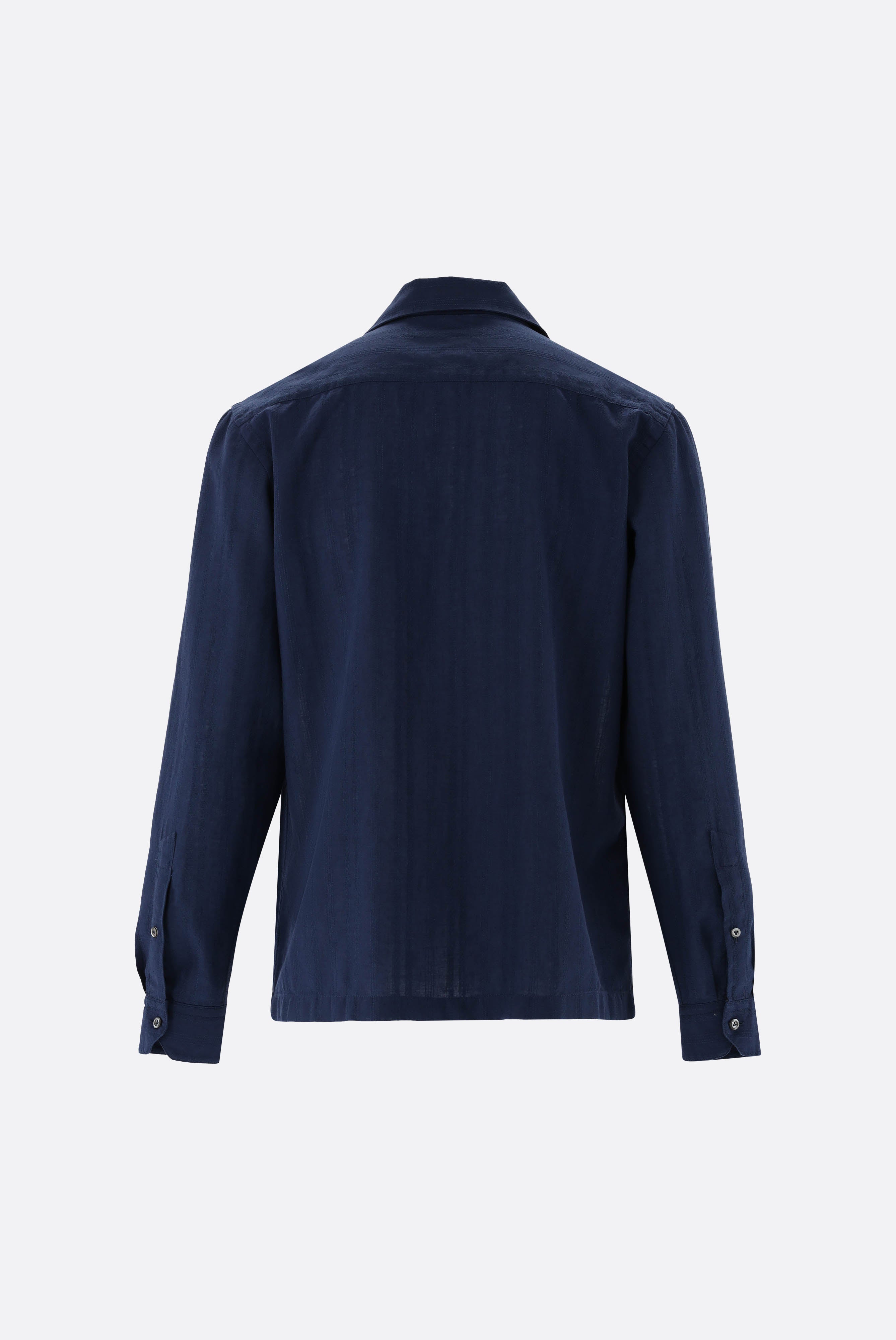 Van Laack-Hemd mit Reverskragen und Ajoure Streifen-Hemden & Blusen-Black-Deal-Outlet-by-ARCHIVIST