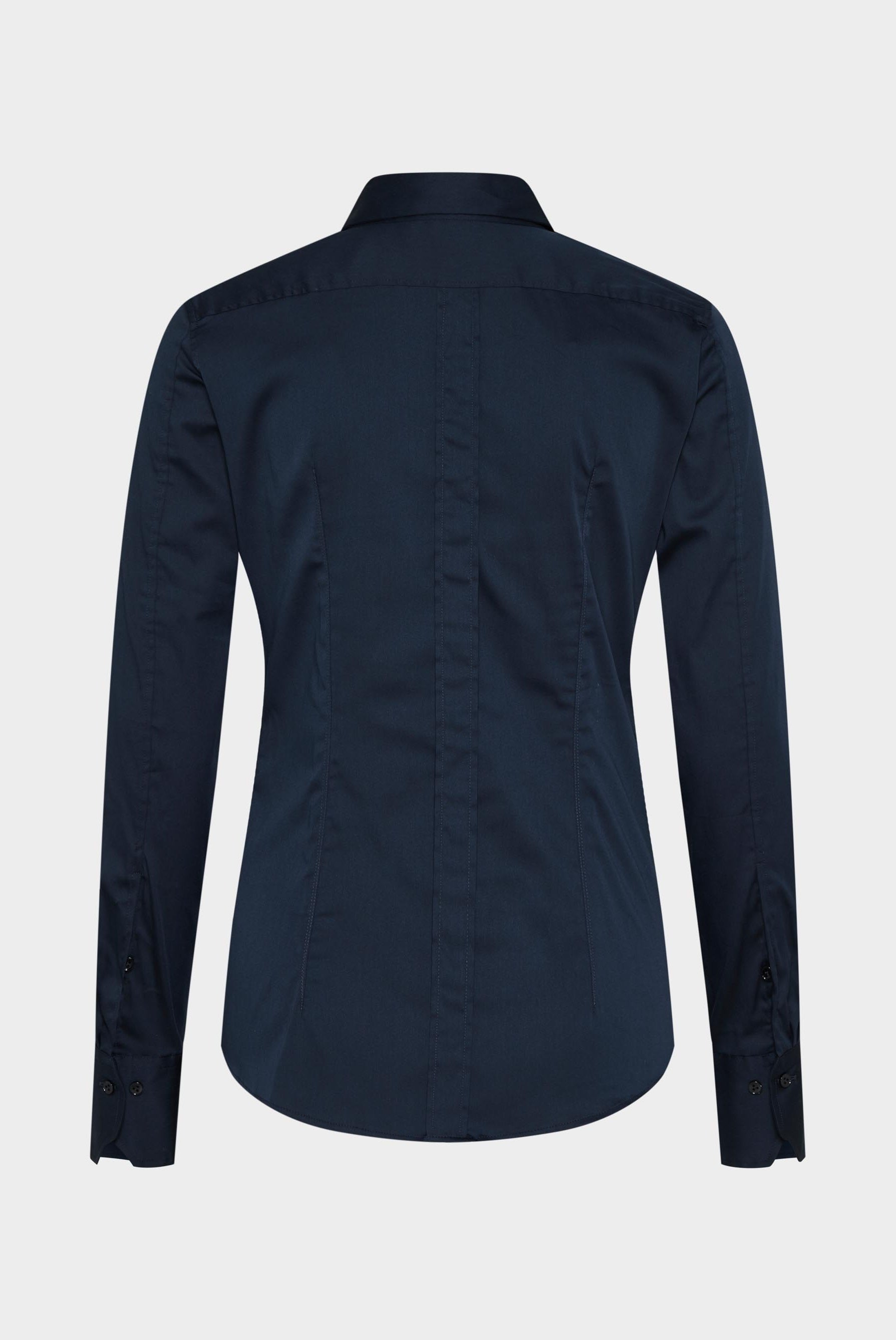 Hemdbluse mit Stretch Slim Fit