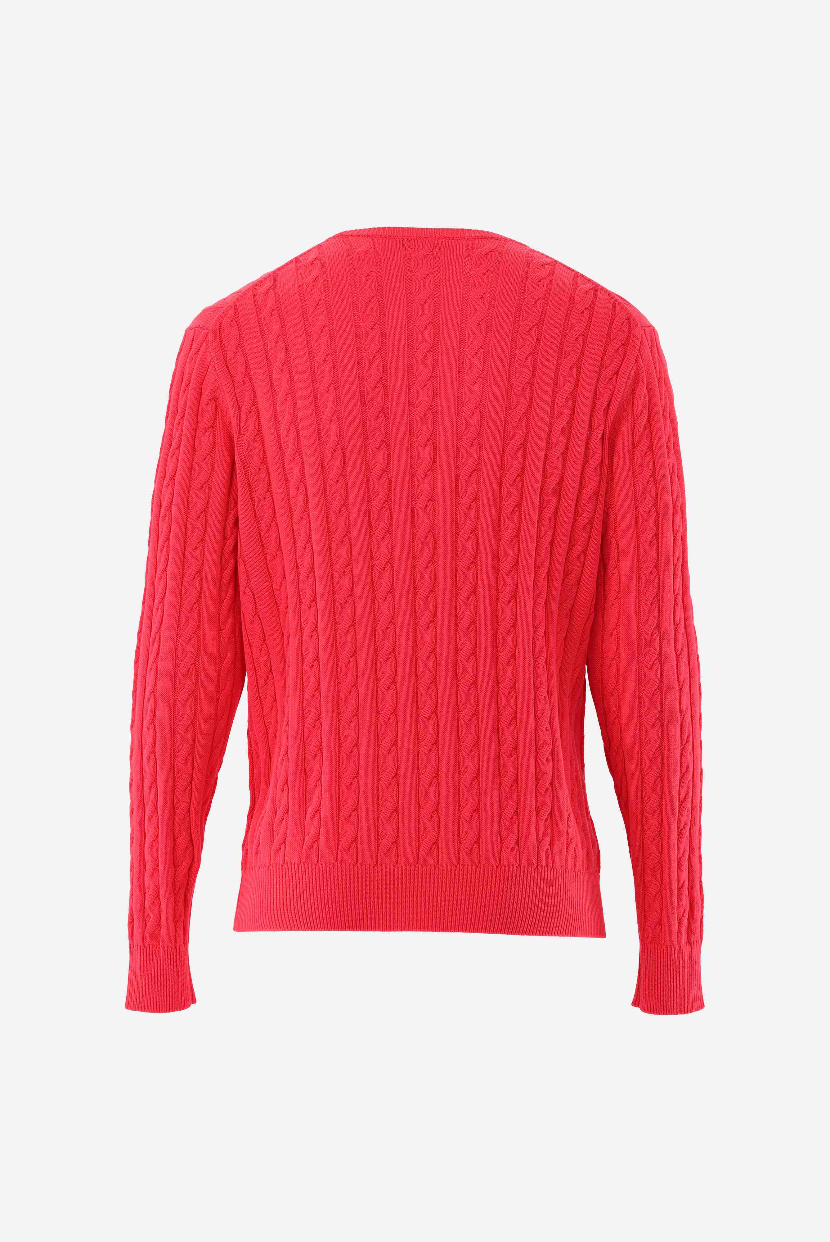 Van Laack-Zopfstrick Pullover mit Seide und Baumwolle-Strick & Pullover-Black-Deal-Outlet-by-ARCHIVIST