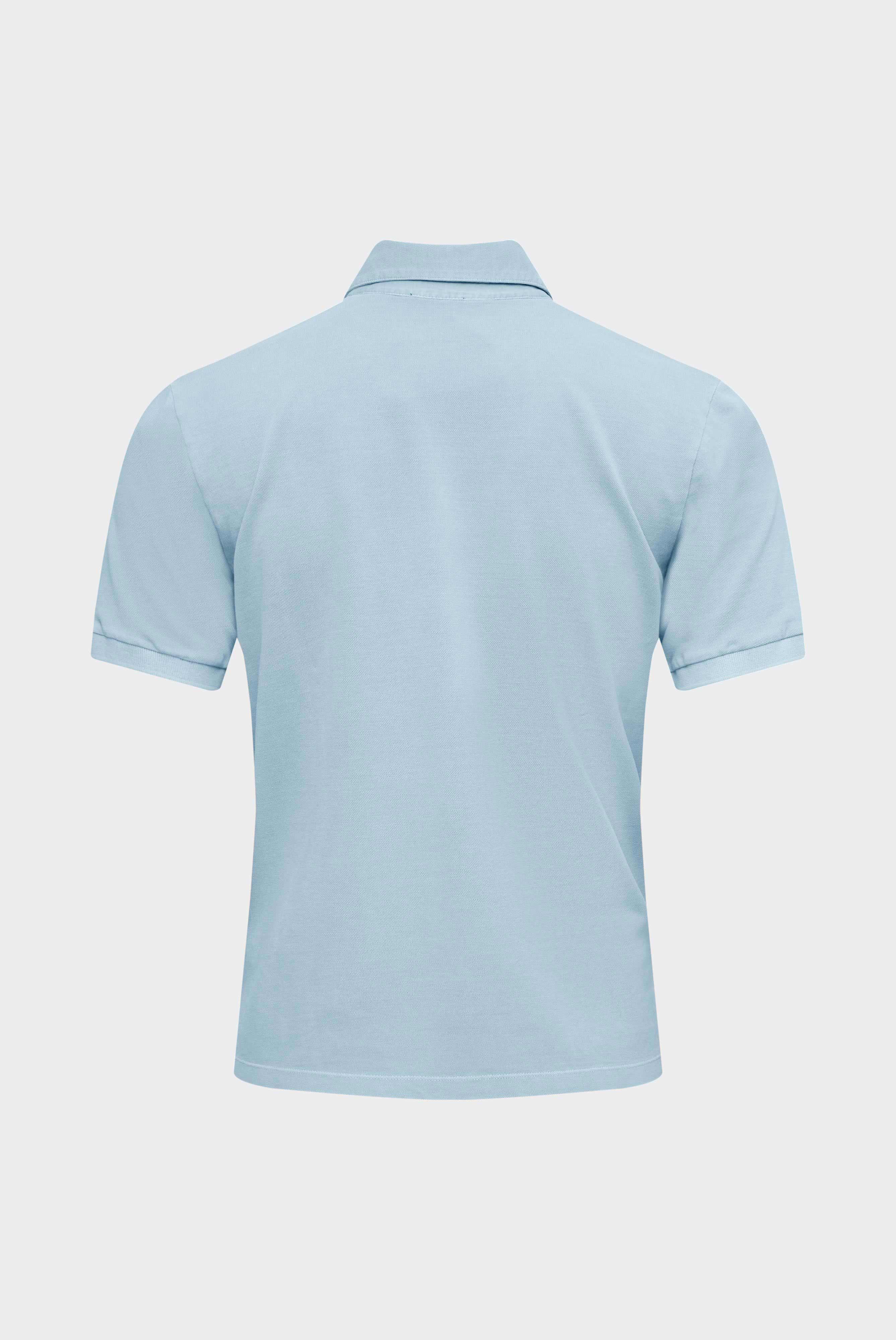 Garment dyed Piqué Poloshirt