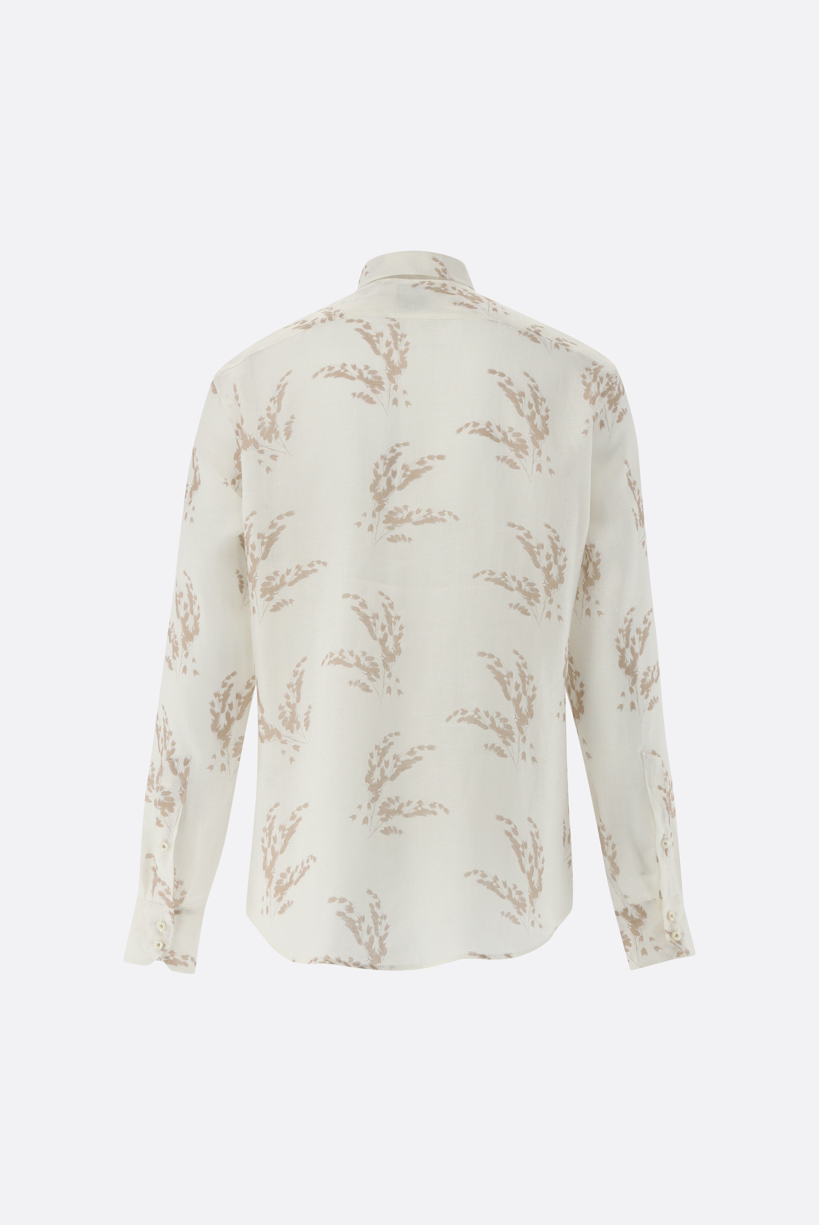 Van Laack-Leinen Hemd mit Druck Tailor Fit-Hemden & Blusen-Black-Deal-Outlet-by-ARCHIVIST