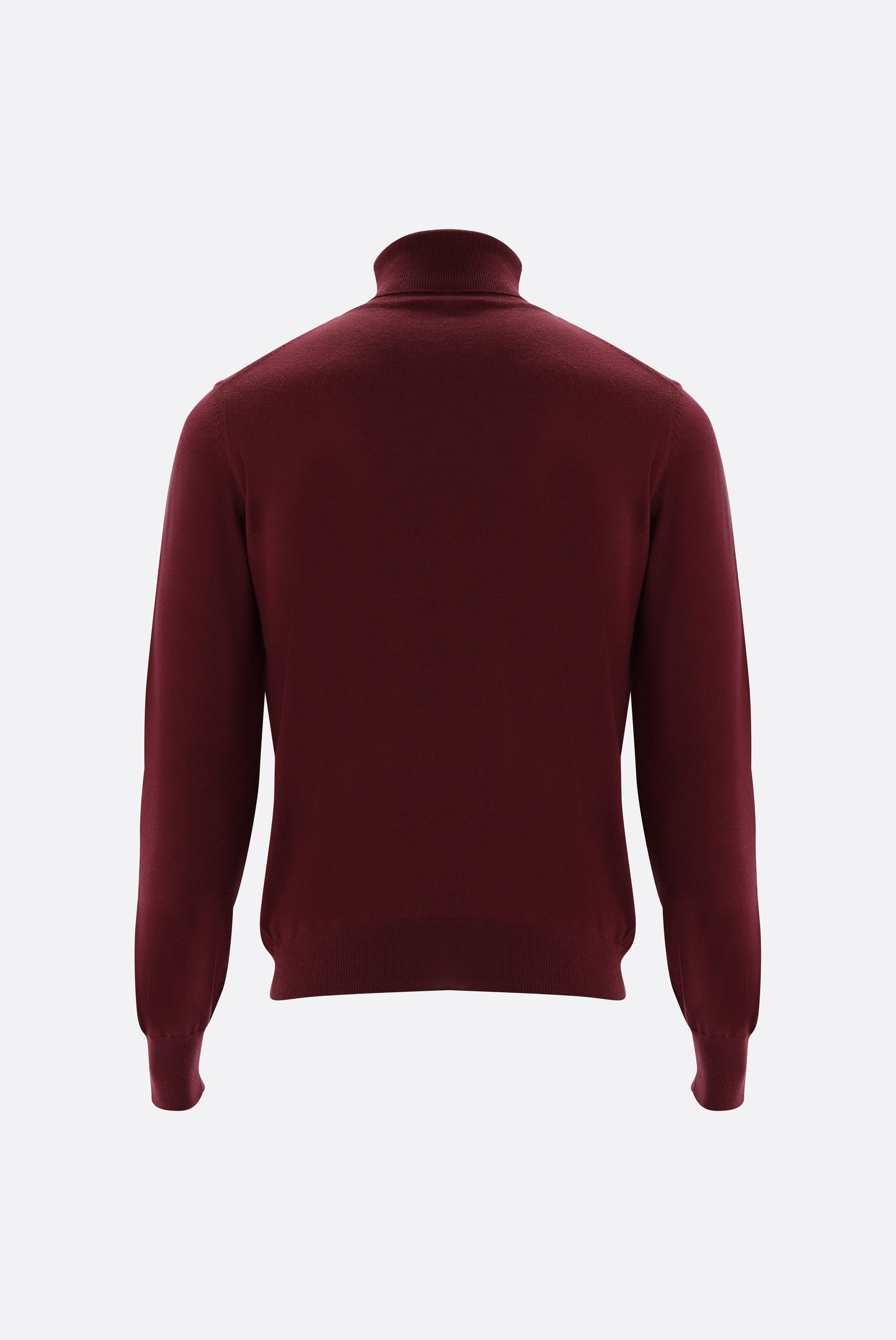 Van Laack-Rollkragenpullover aus Merzerisierter Merinowolle-Strick & Pullover-Black-Deal-Outlet-by-ARCHIVIST