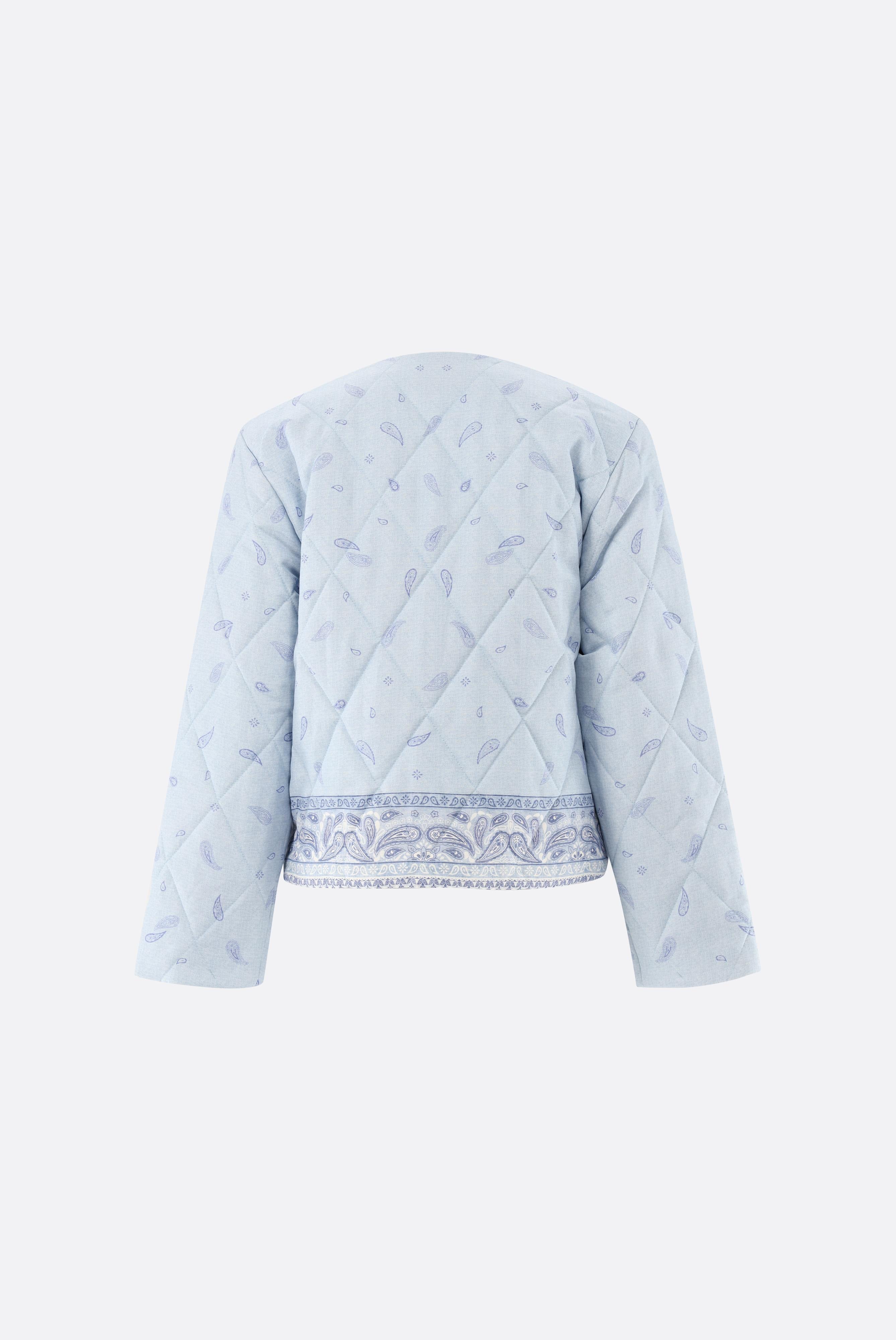 Van Laack-Steppjacke mit Bandana-Druck-Jacken & Mäntel-Black-Deal-Outlet-by-ARCHIVIST