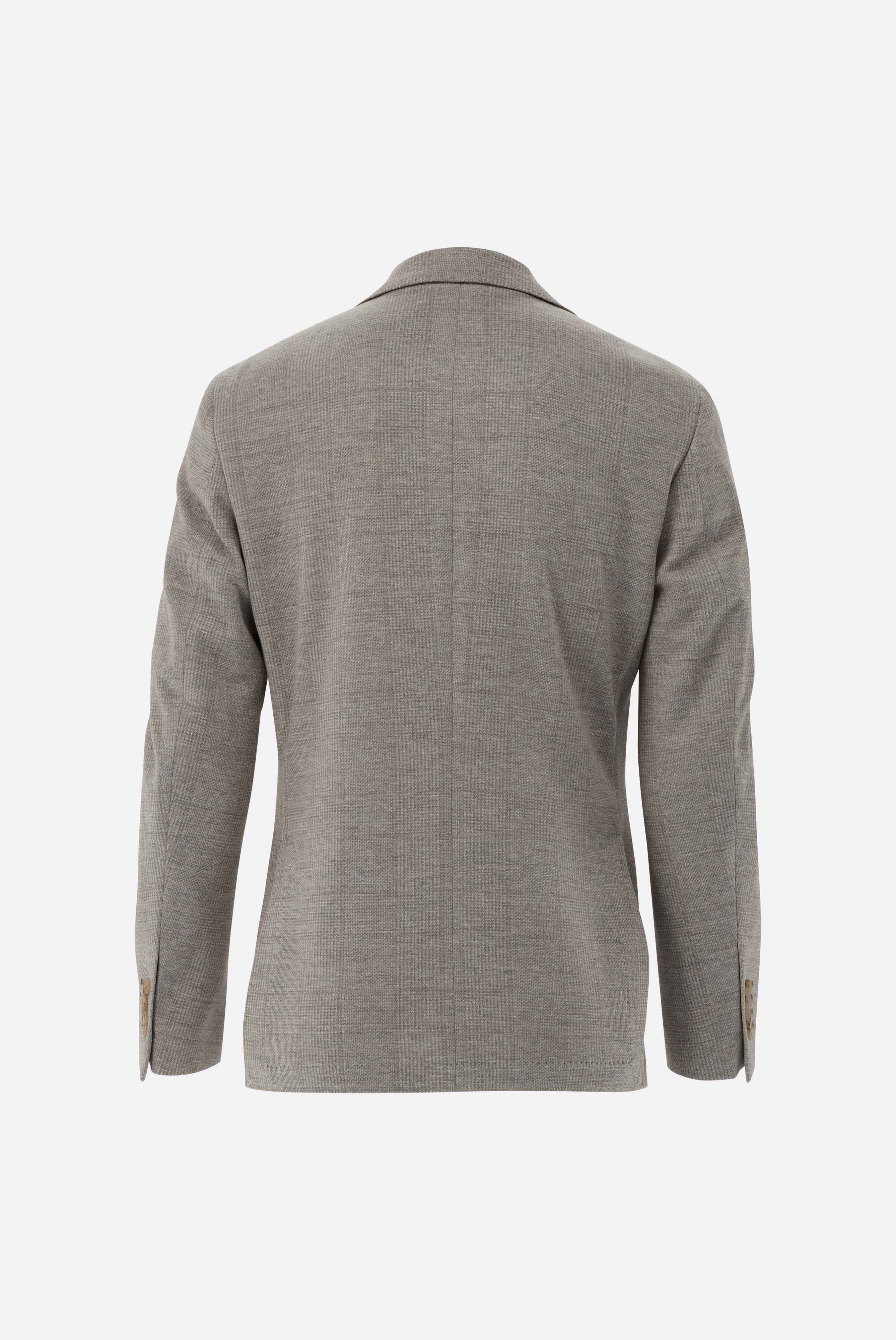 Kariertes Jersey Sakko