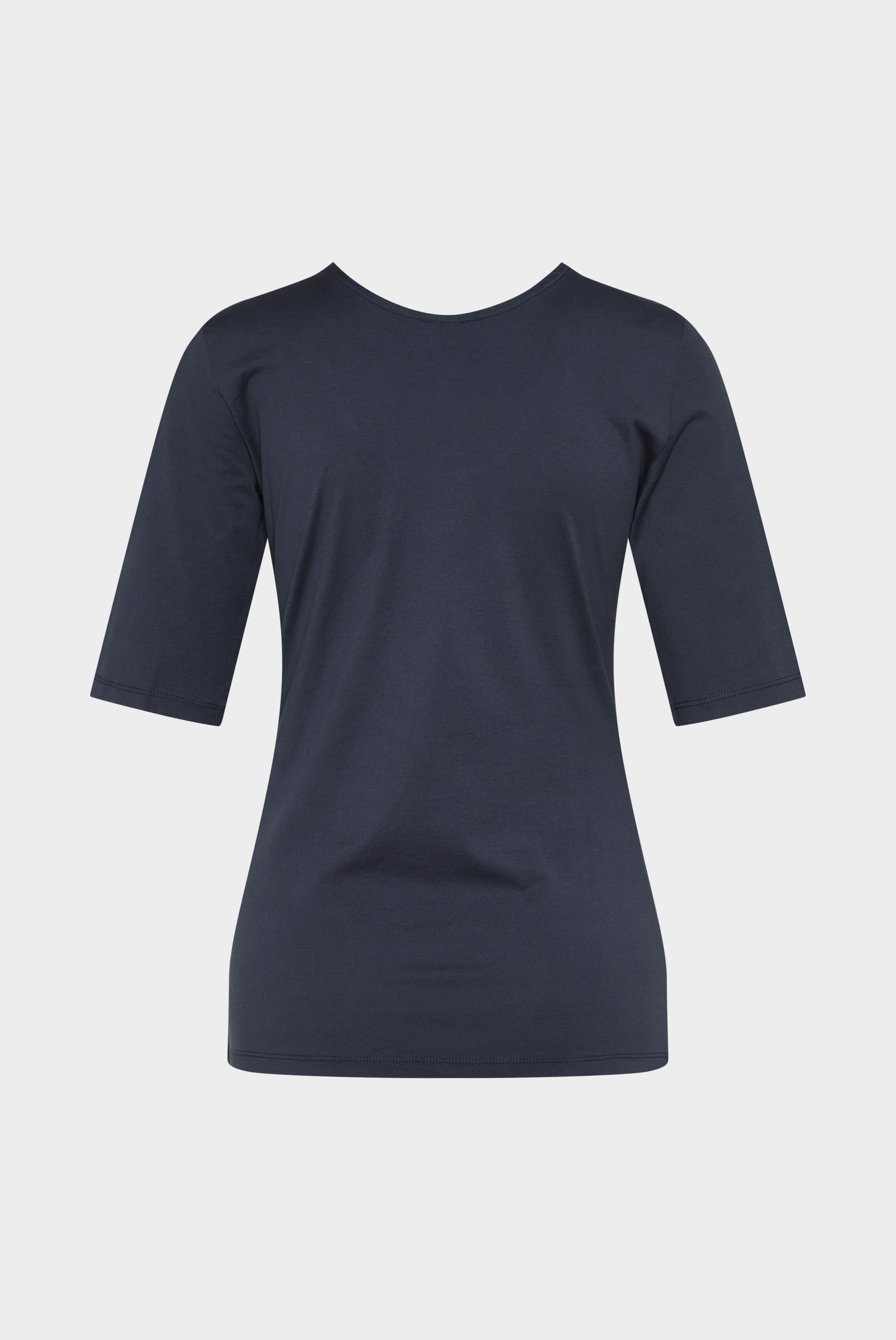 Urban Jersey T-Shirt mit weitem Ausschnitt