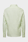 Van Laack-Button-Down-Hemd aus Leinen mit Streifendruck Beige-Hemden & Blusen-Black-Deal-Outlet-by-ARCHIVIST