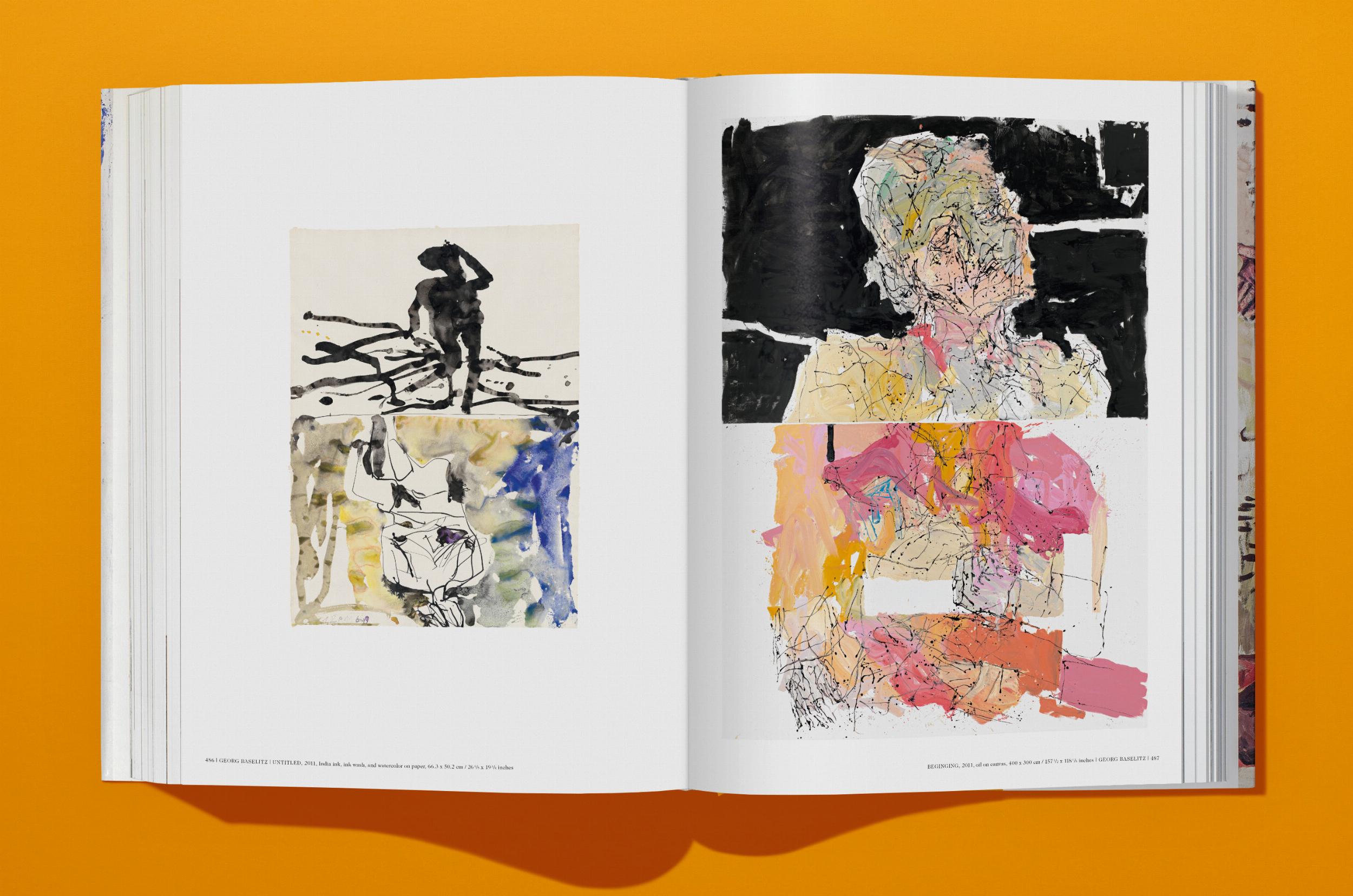 Taschen-Georg Baselitz (German, French, English)-Art-Black-Deal-Outlet-by-ARCHIVIST