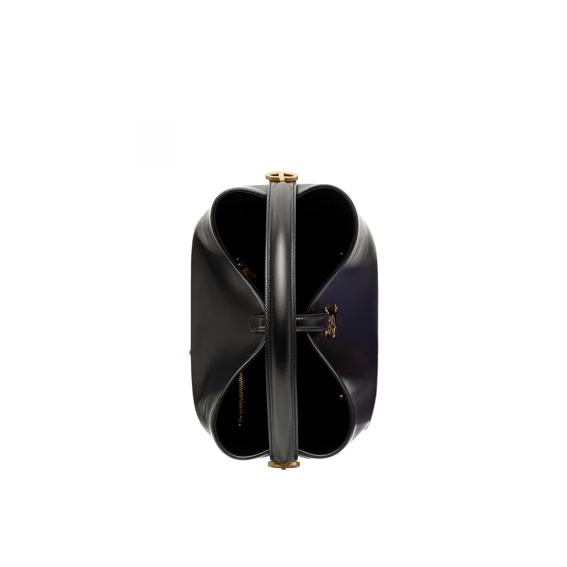 Saint Laurent-Saint Laurent Le 37 Small Leather Bucket Bag-WOMEN BAGS-Black-Deal-Outlet-by-ARCHIVIST