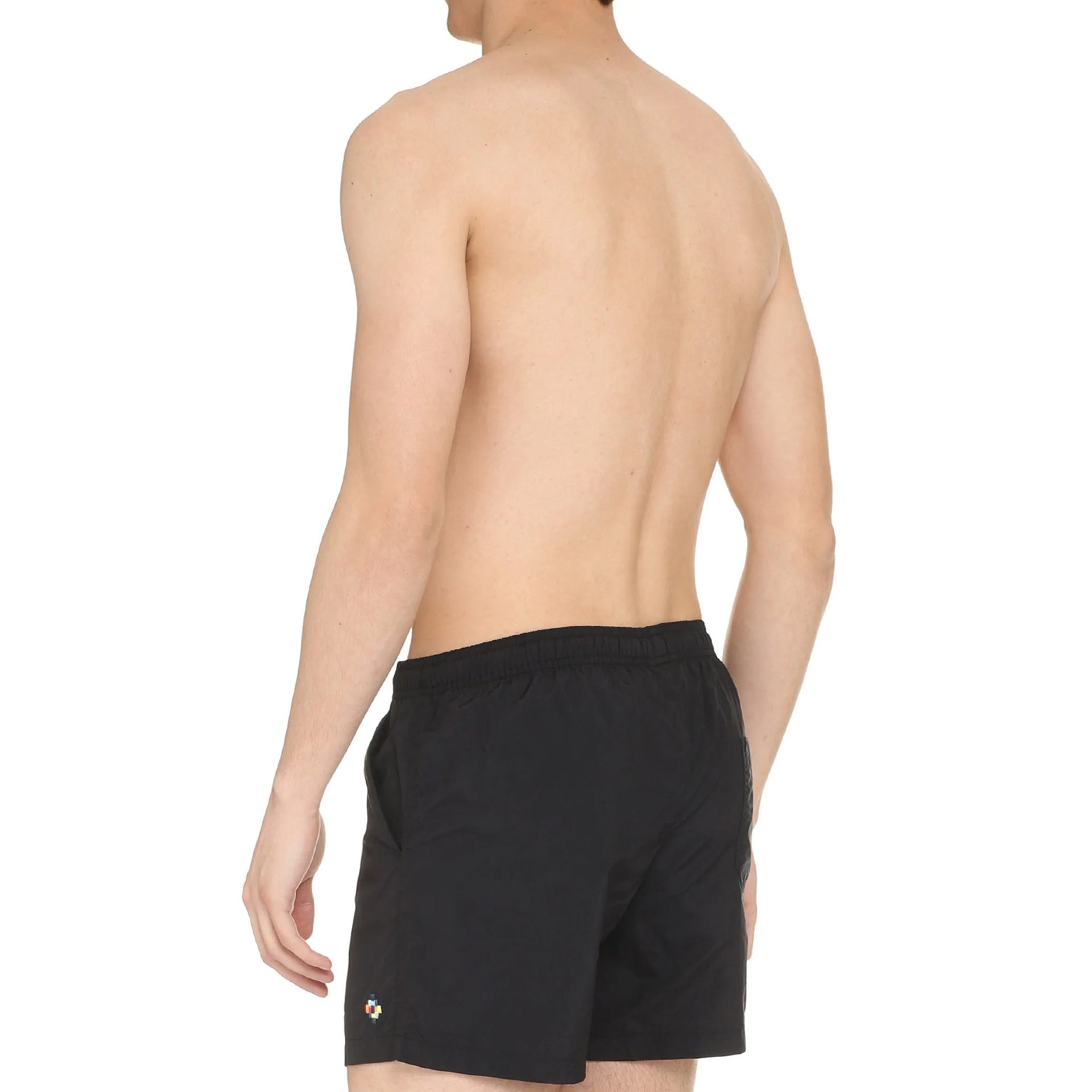Marcelo Burlon County Of Milan-Marcelo Burlon Swim Shorts-MEN CLOTHING-Black-Deal-Outlet-by-ARCHIVIST