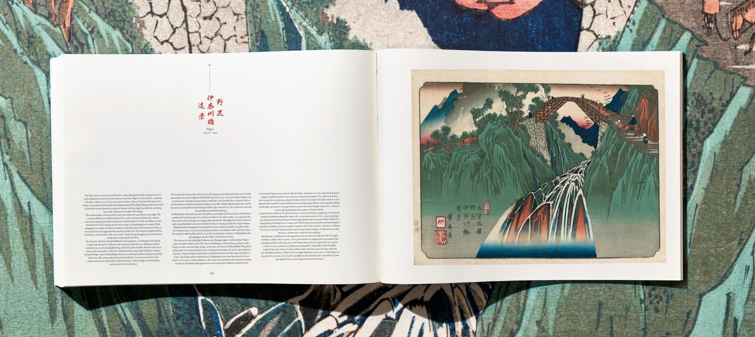 Taschen-Hiroshige & Eisen. The Sixty-Nine Stations along the Kisokaido (German, French, English)-Art-Black-Deal-Outlet-by-ARCHIVIST