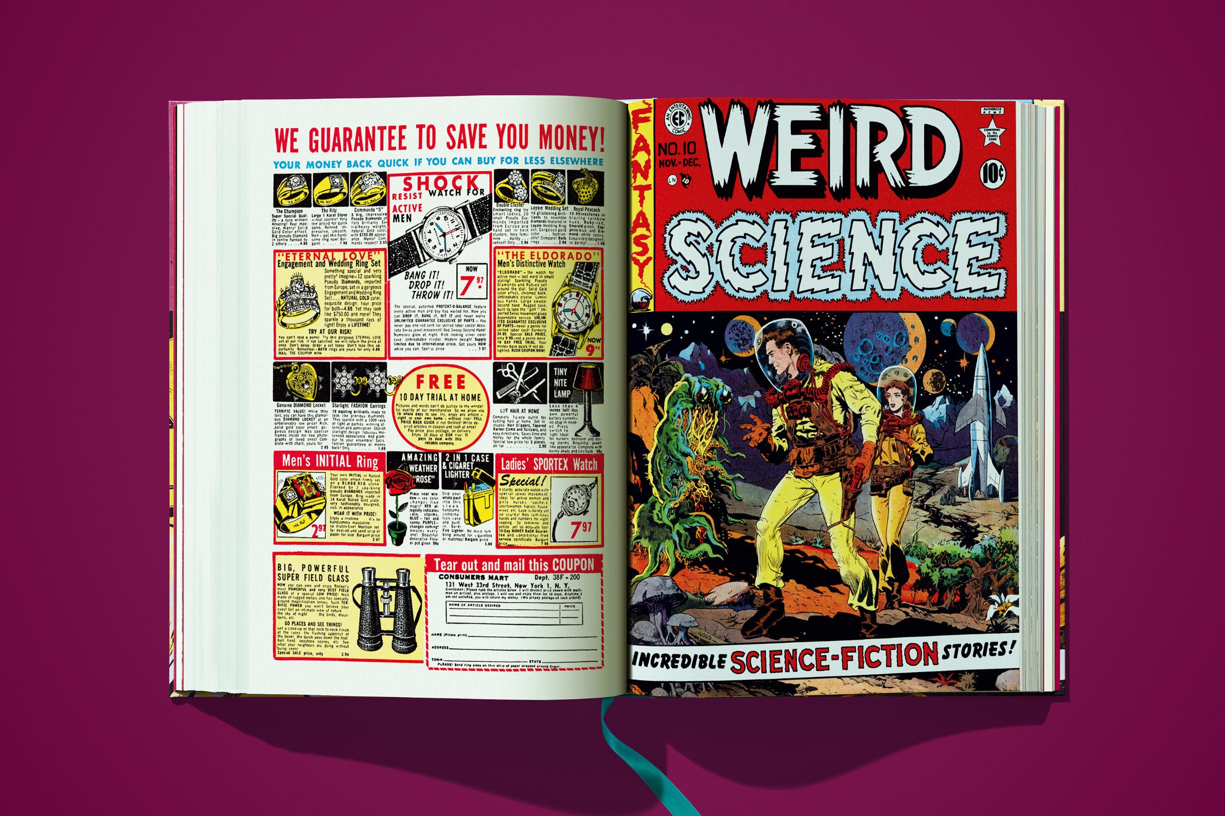 Taschen-EC Comics Library. Weird Science. Vol. 1 (English)-Comics-Black-Deal-Outlet-by-ARCHIVIST