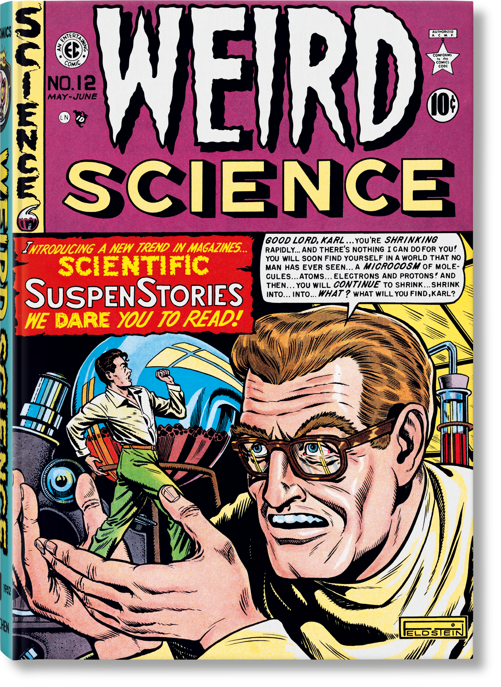Taschen-EC Comics Library. Weird Science. Vol. 1 (English)-Comics-Black-Deal-Outlet-by-ARCHIVIST
