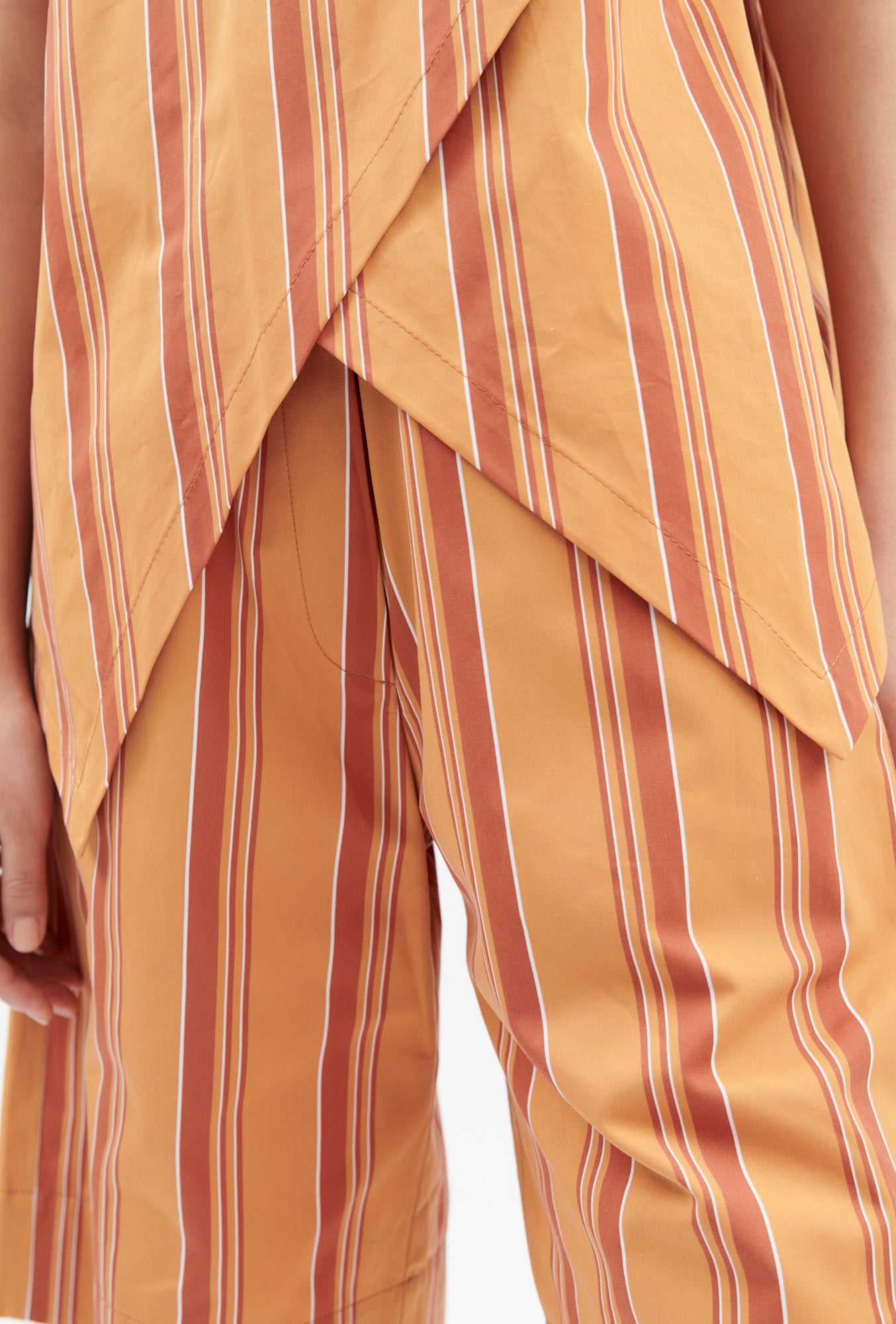 Odeeh-70's Stripe Top, Spice-Hemden & Blusen-Black-Deal-Outlet-by-ARCHIVIST