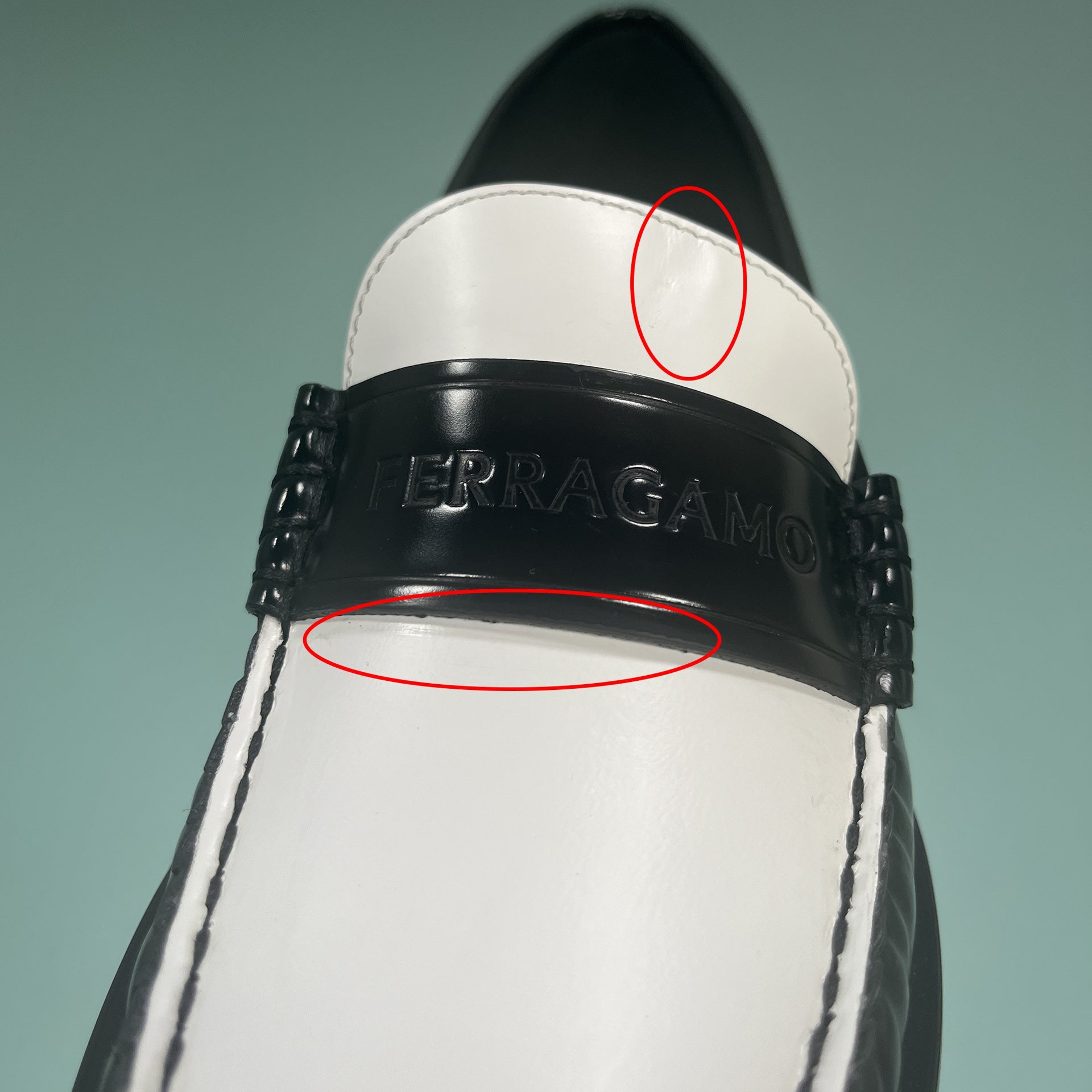 Salvatore Ferragamo-Salvatore Ferragamo Irina Leather Loafers-WOMEN SHOES-Black-Deal-Outlet-by-ARCHIVIST