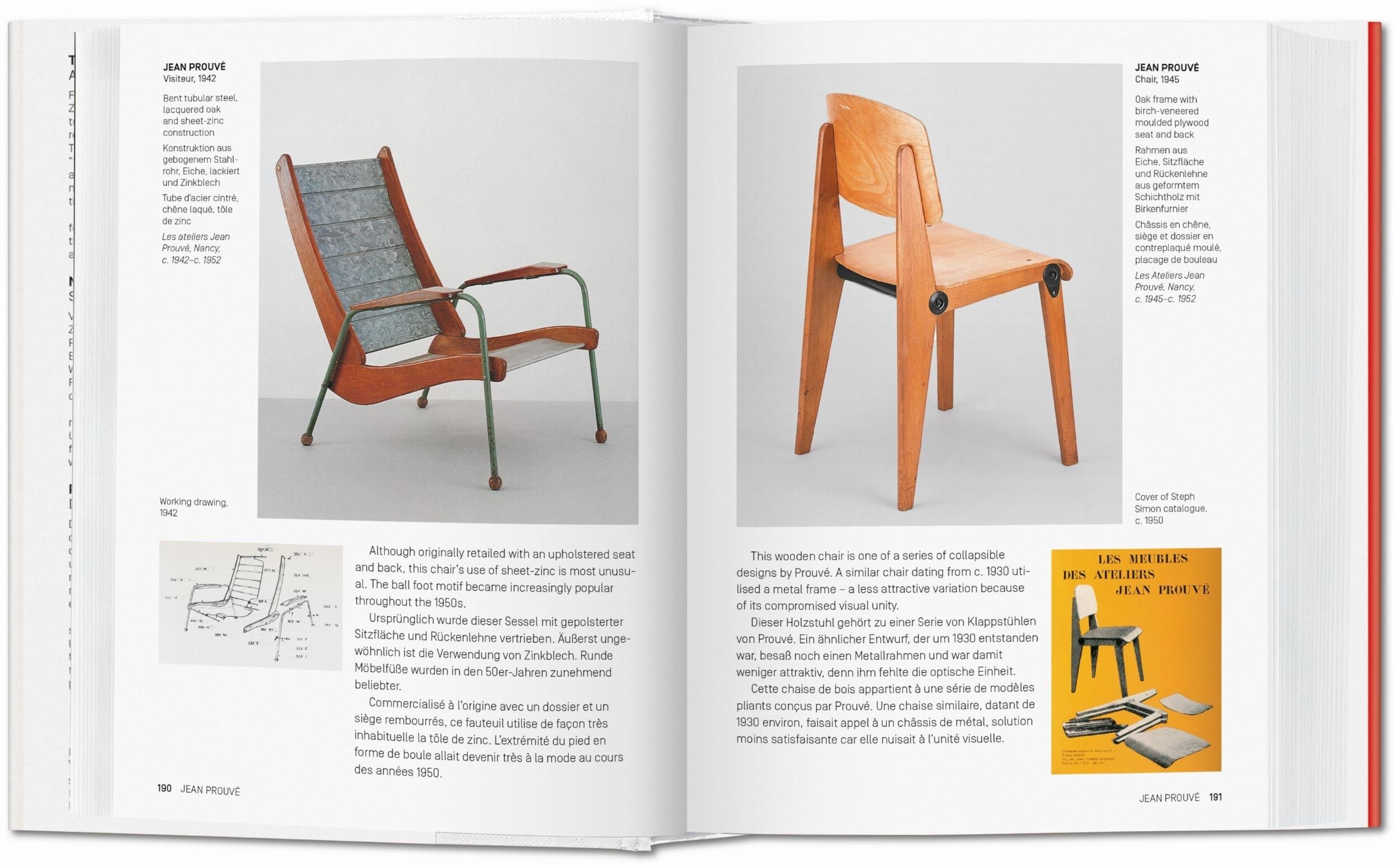 Taschen-1000 Chairs. Revised and updated edition (German, French, English)-Architektur & Design-Black-Deal-Outlet-by-ARCHIVIST