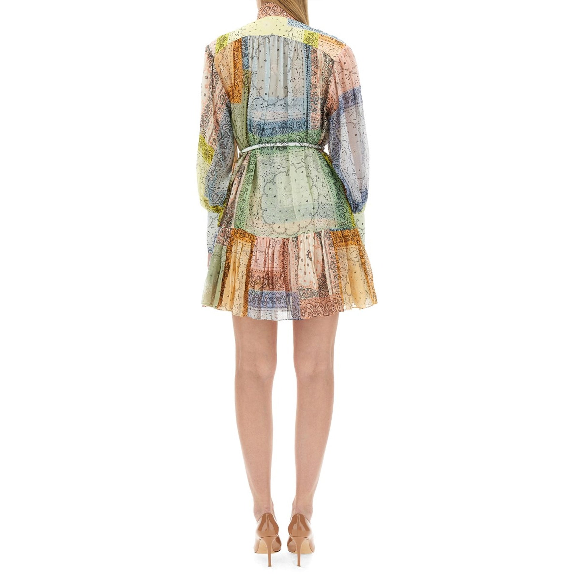 Zimmermann Cotton And Silk Printed Dress