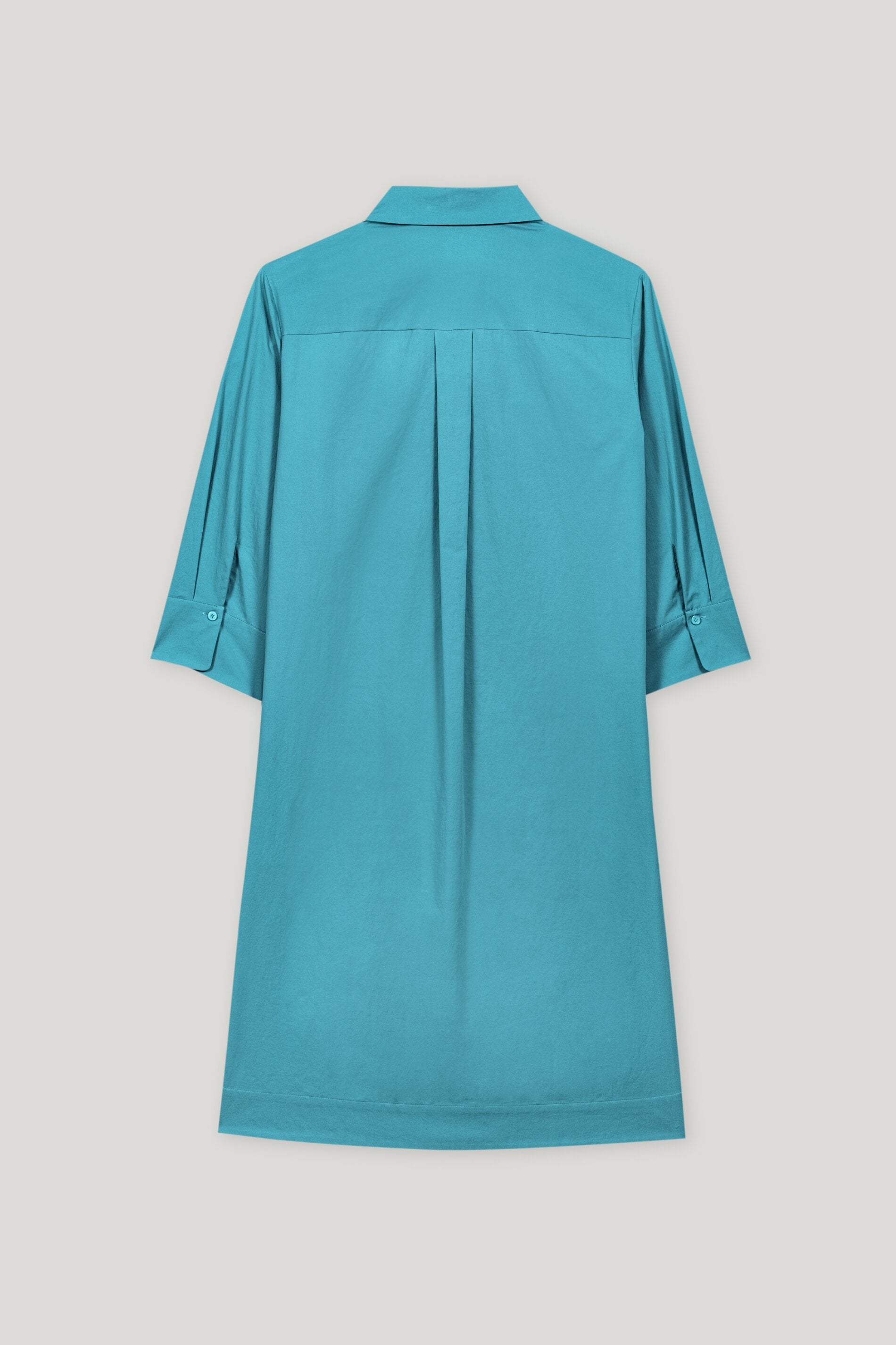 Gabardine-Hemdblusenkleid