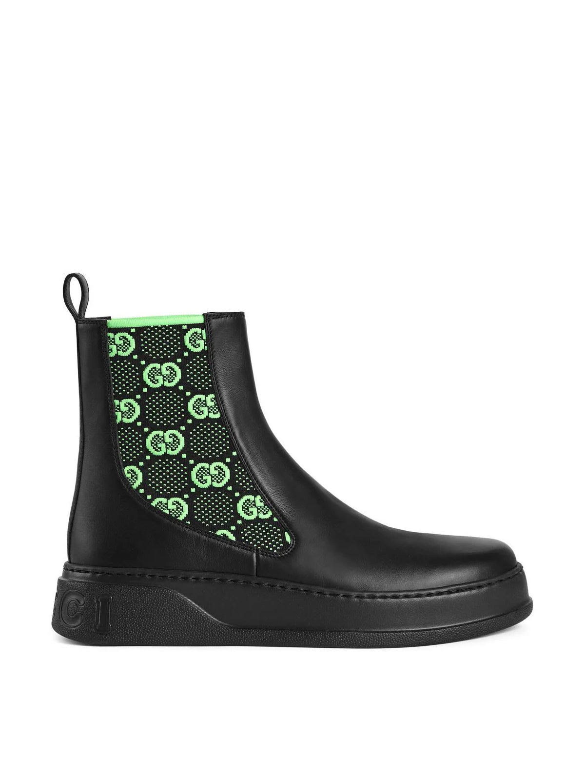 Gucci-OUTLET-SALE-GG Supreme Monogram Ankle Boots-ARCHIVIST