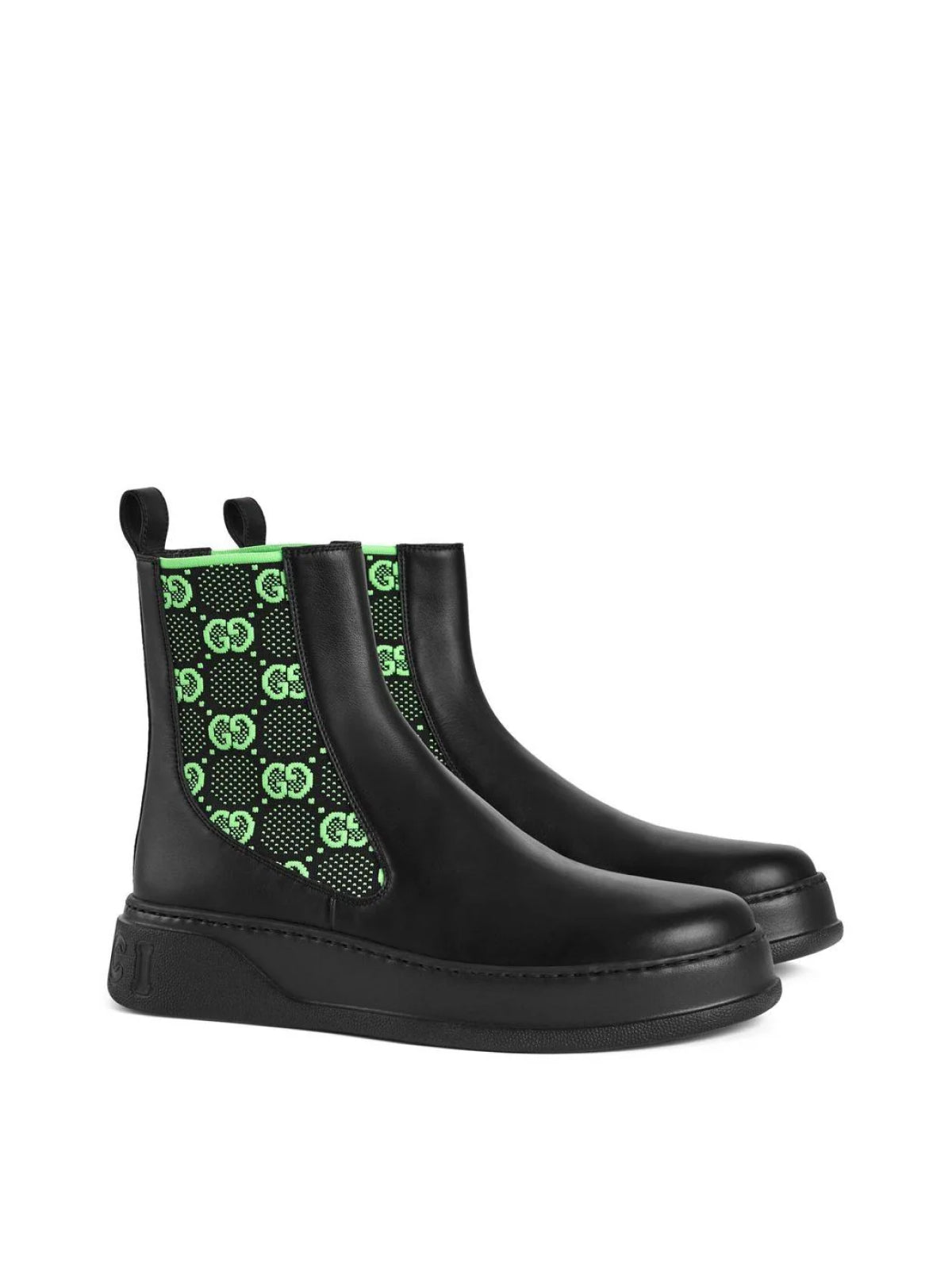 Gucci-OUTLET-SALE-GG Supreme Monogram Ankle Boots-ARCHIVIST