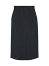 Balenciaga-OUTLET-SALE-Hourglass Pinstripe Pencil Skirt-ARCHIVIST