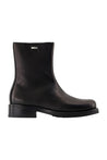 Our Legacy-Ankle Boots Camion - OUR LEGACY - Leder - Schwarz-Stiefel & Stiefeletten-Black-Deal-Outlet-by-ARCHIVIST