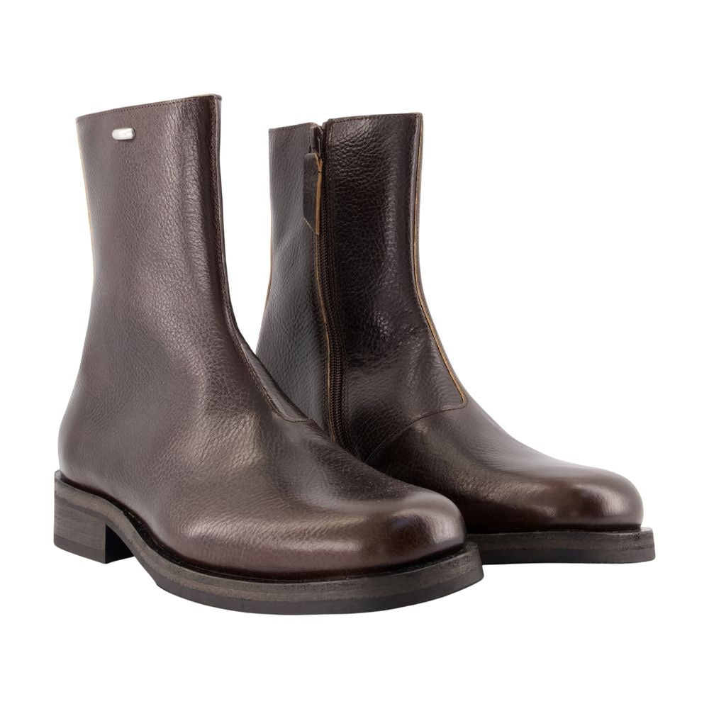 Ankle Boots Camion - OUR LEGACY - Leder - Braun