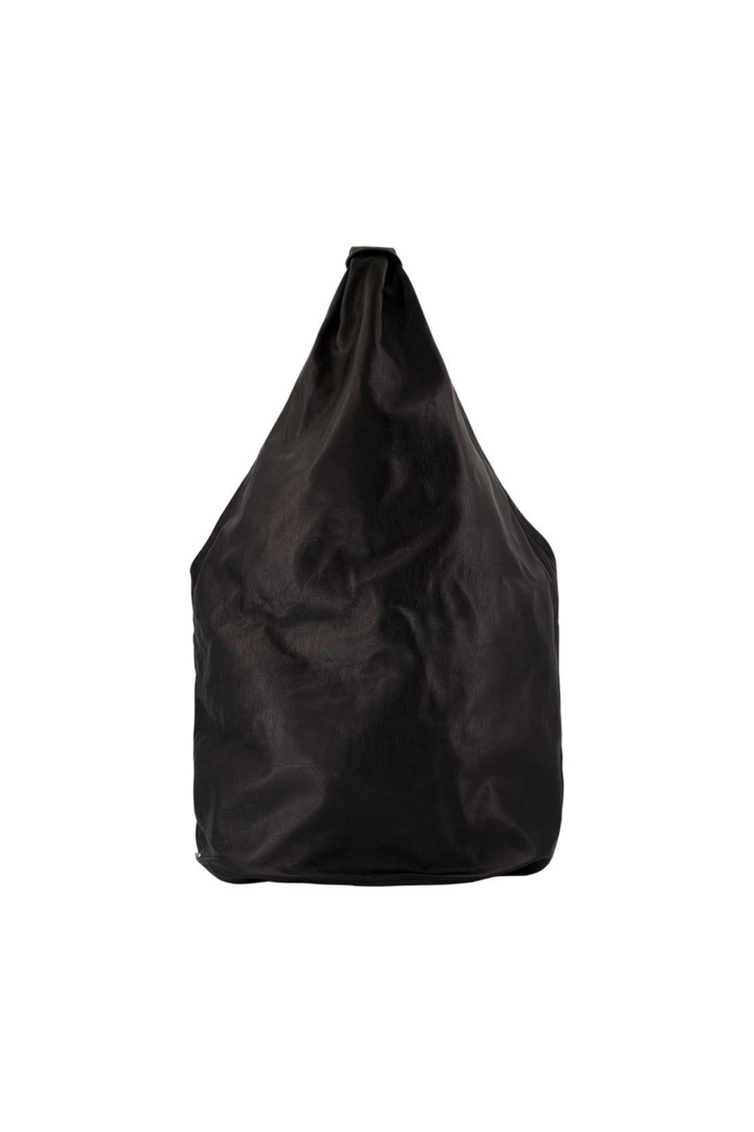 Drip-Handtasche – OUR LEGACY – Leder – Schwarz
