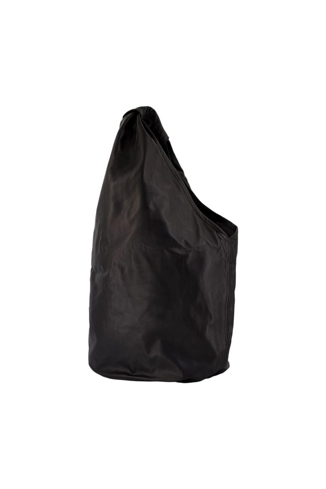 Drip-Handtasche – OUR LEGACY – Leder – Schwarz