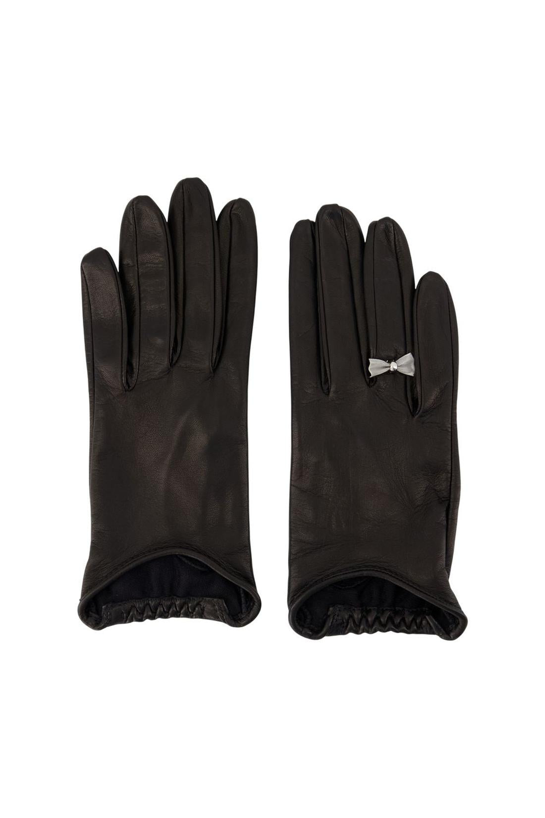 Our Legacy-Bow Handschuhe - OUR LEGACY - Leder - Schwarz-Outdoor-Black-Deal-Outlet-by-ARCHIVIST