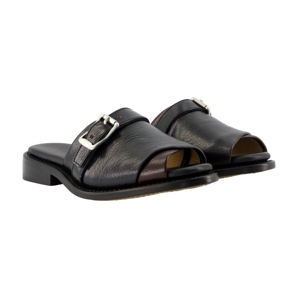 Ginza Sandalen - OUR LEGACY - Leder - Schwarz