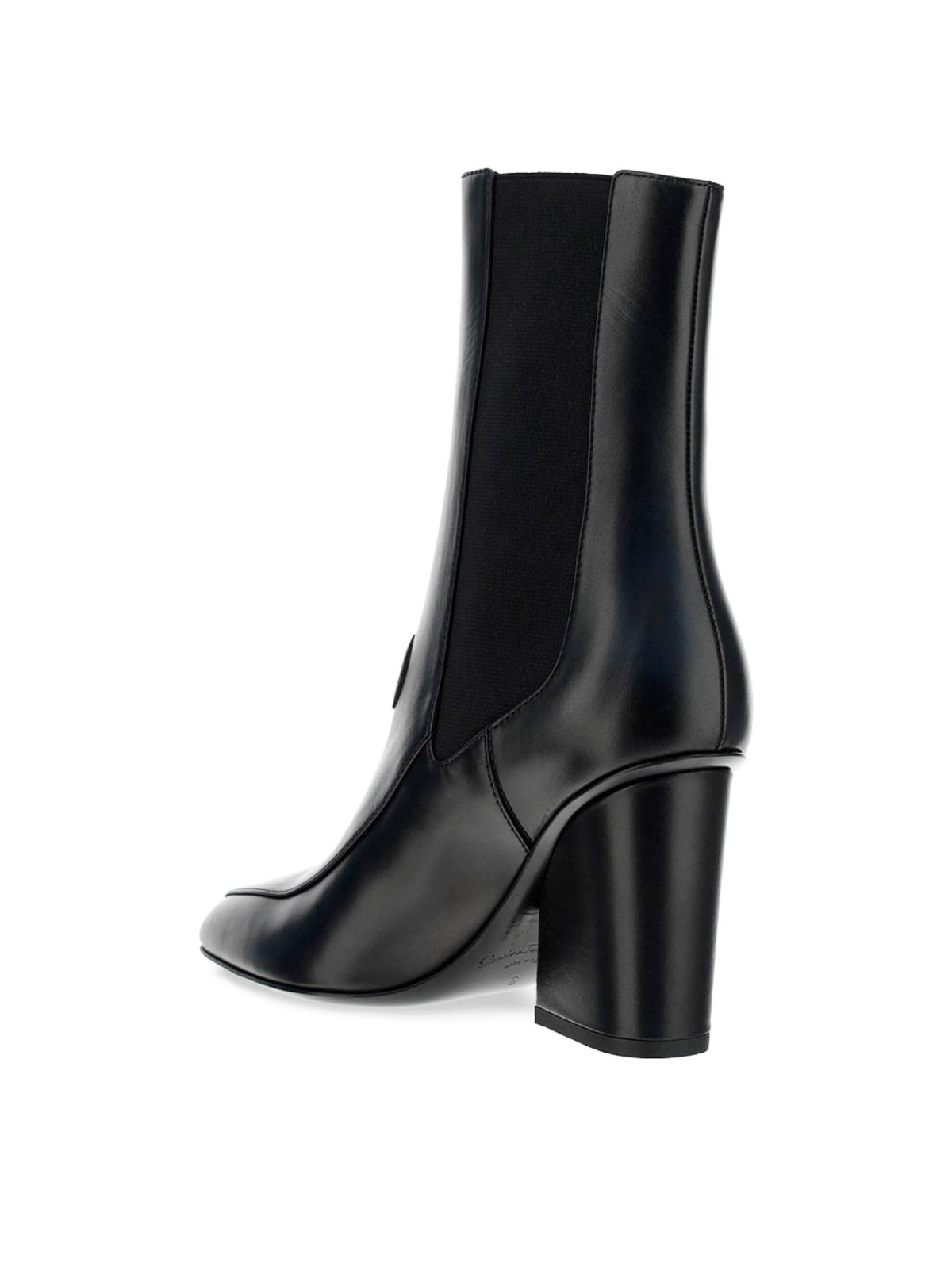 Ferragamo-OUTLET-SALE-Marineo Gancini Logo Ankle Boots-ARCHIVIST