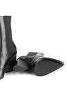 Ferragamo-OUTLET-SALE-Marineo Gancini Logo Ankle Boots-ARCHIVIST