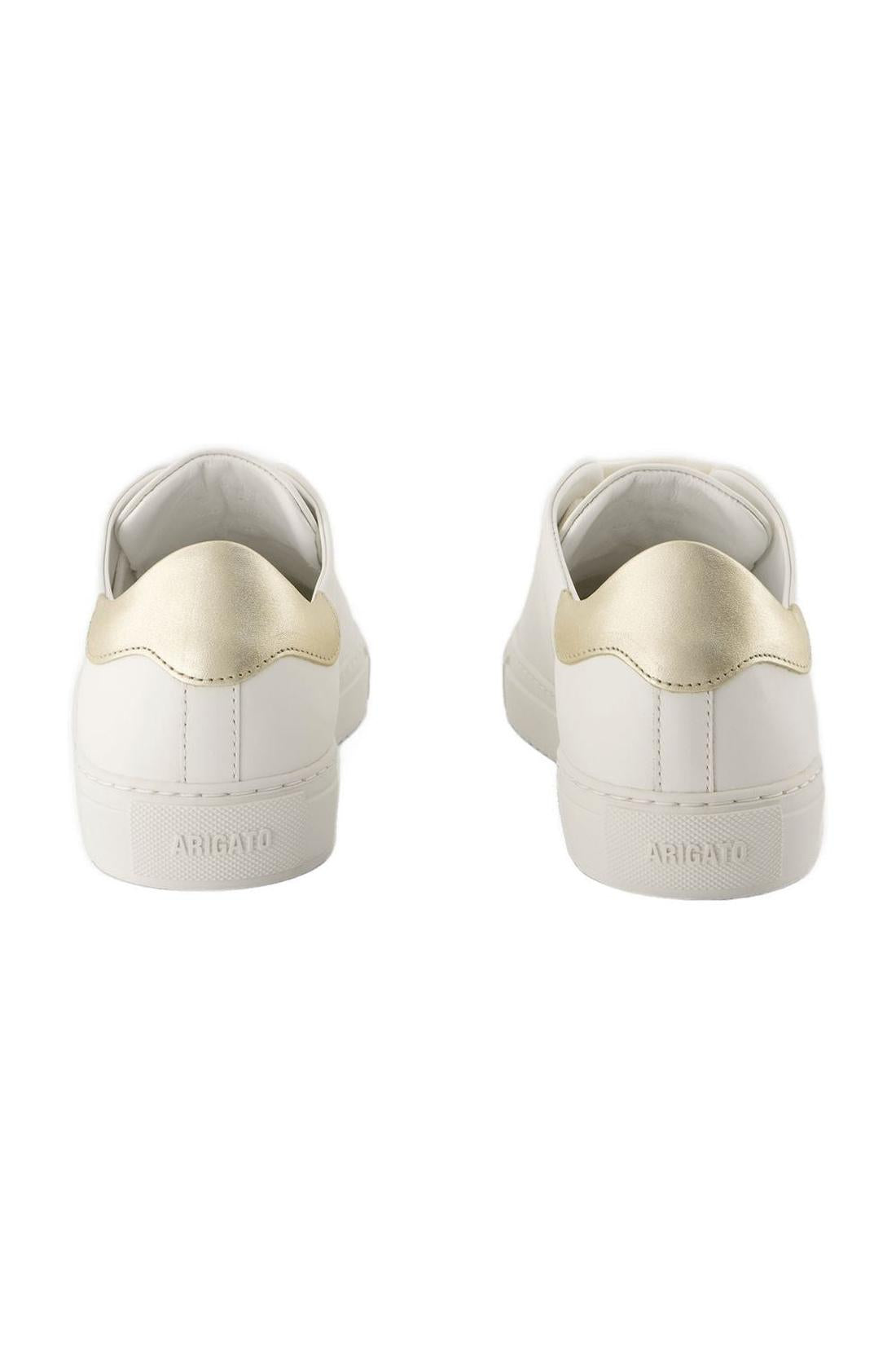 Axel Arigato-Sneakers Clean 90 Contrast - Axel Arigato - Leder - Weiß/Gold-Sneaker-Black-Deal-Outlet-by-ARCHIVIST