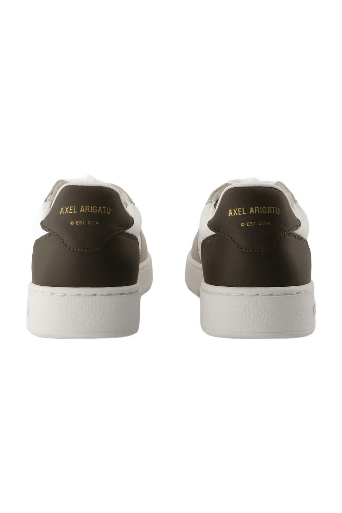 Sneakers Dice Lo - Axel Arigato - Leder - Weiß/Dunkelbraun-Sneaker-Axel Arigato-ARCHIVIST