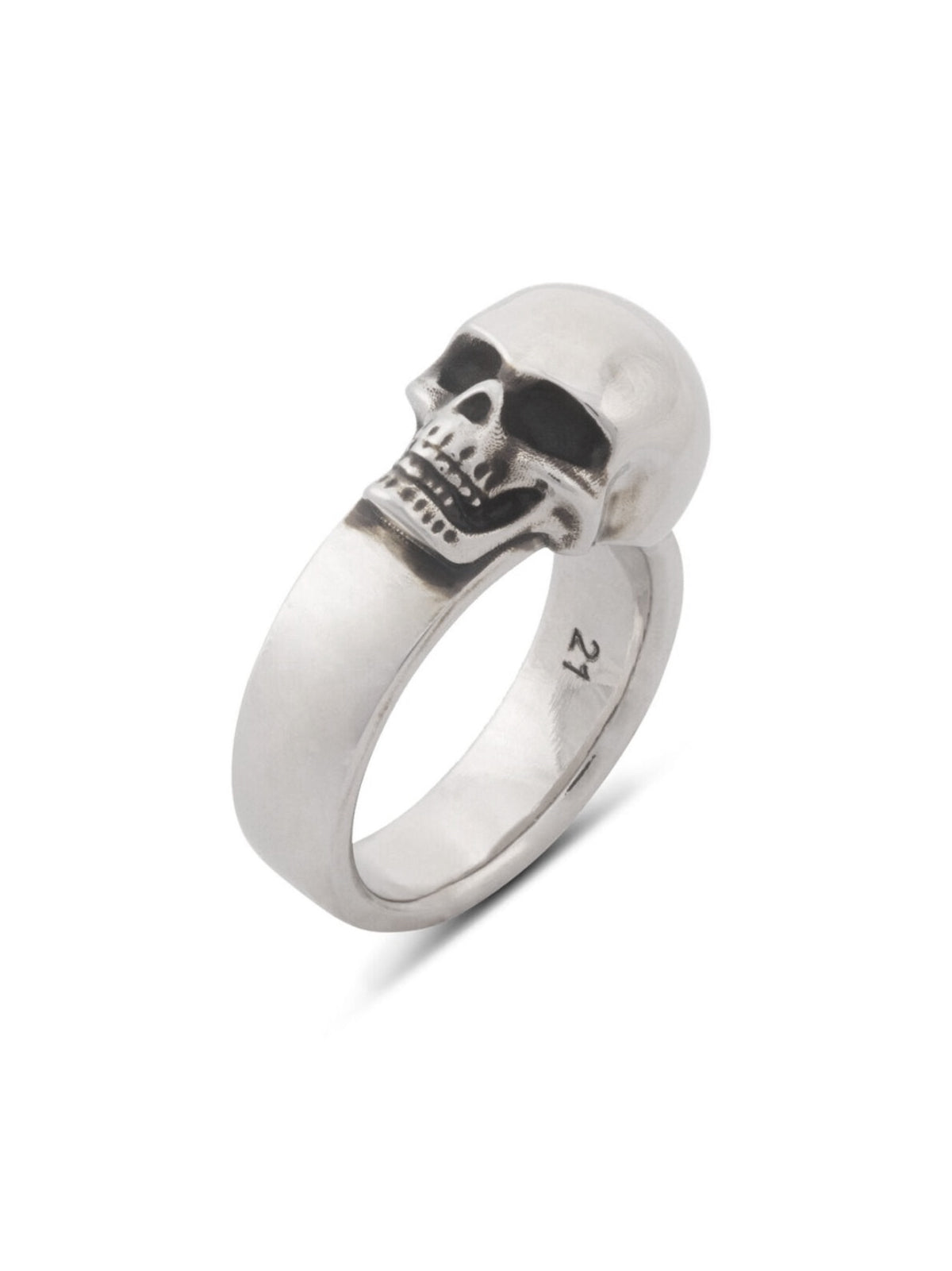 The Side Skull Logo Ring