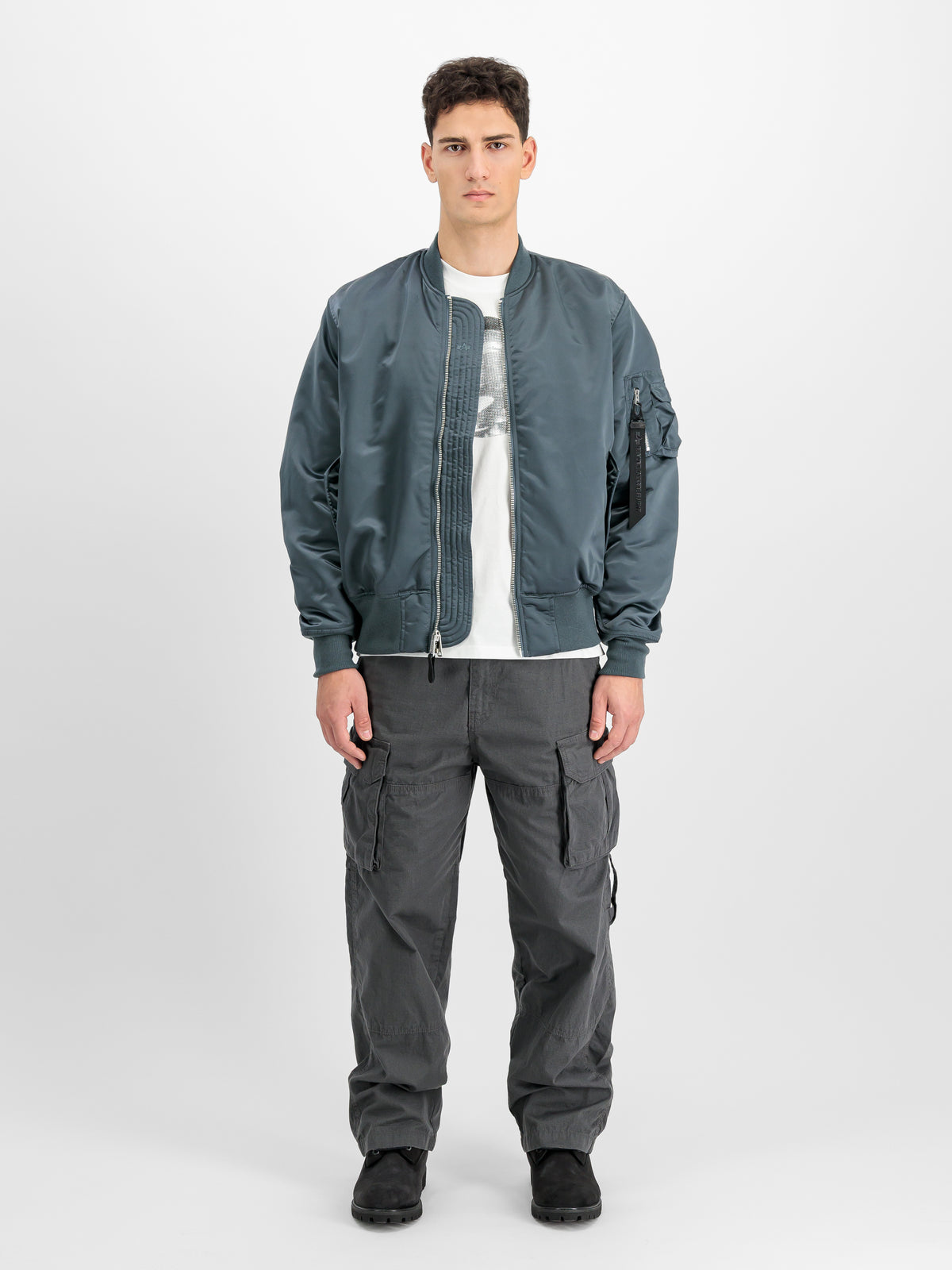 MA-1 Base Flight UV Loose Bomber Jacket