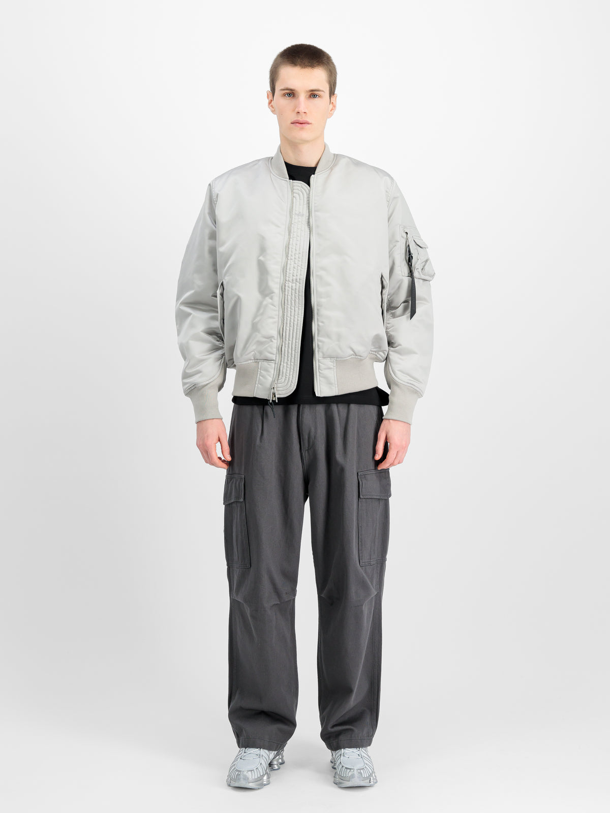 MA-1 Base Flight UV Loose Bomber Jacket