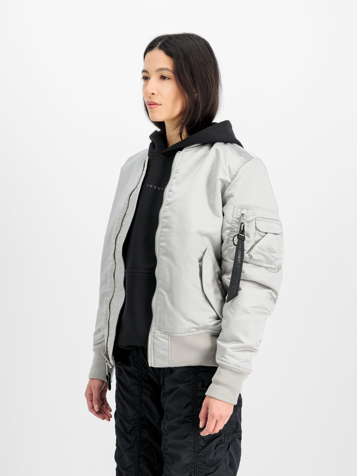 MA-1 Base Flight UV Loose Bomber Jacket