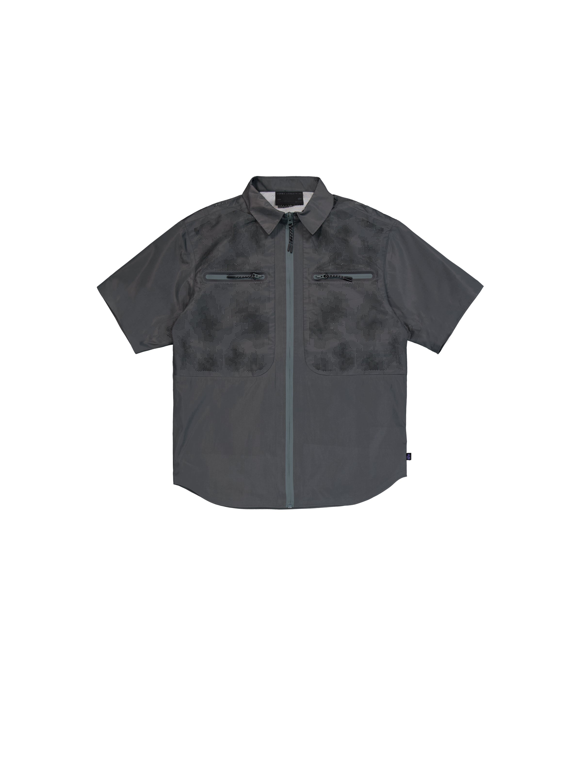 Short Sleeve Laser Cut Shirt