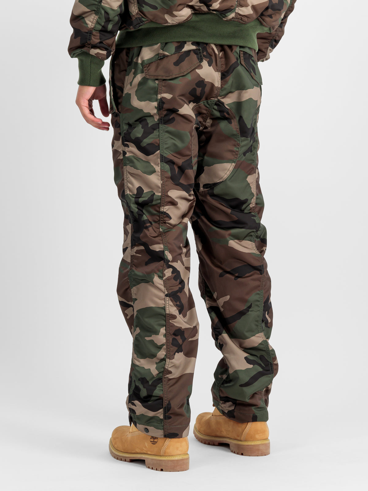 MA-1 Nylon Camo Loose Pant