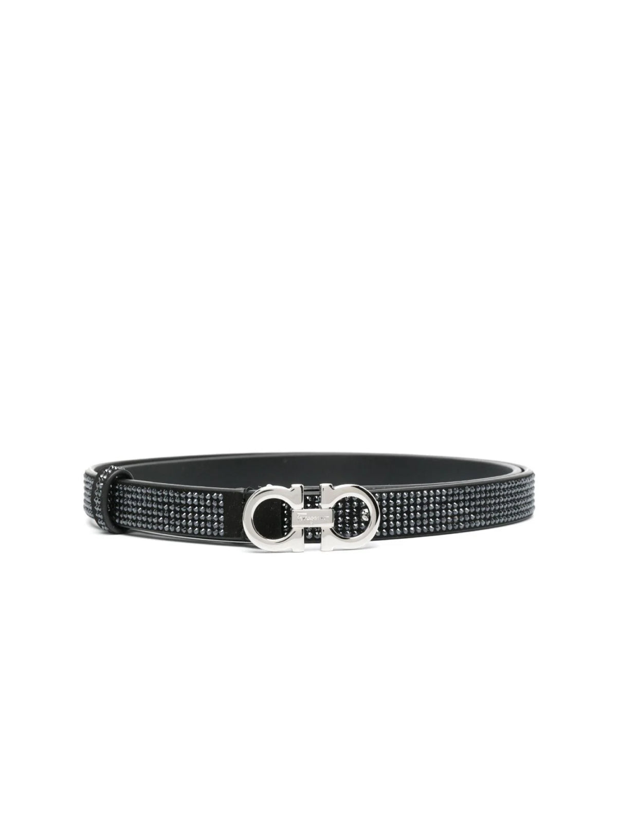 Ferragamo-OUTLET-SALE-Gancini Logo Embellished Belt-ARCHIVIST