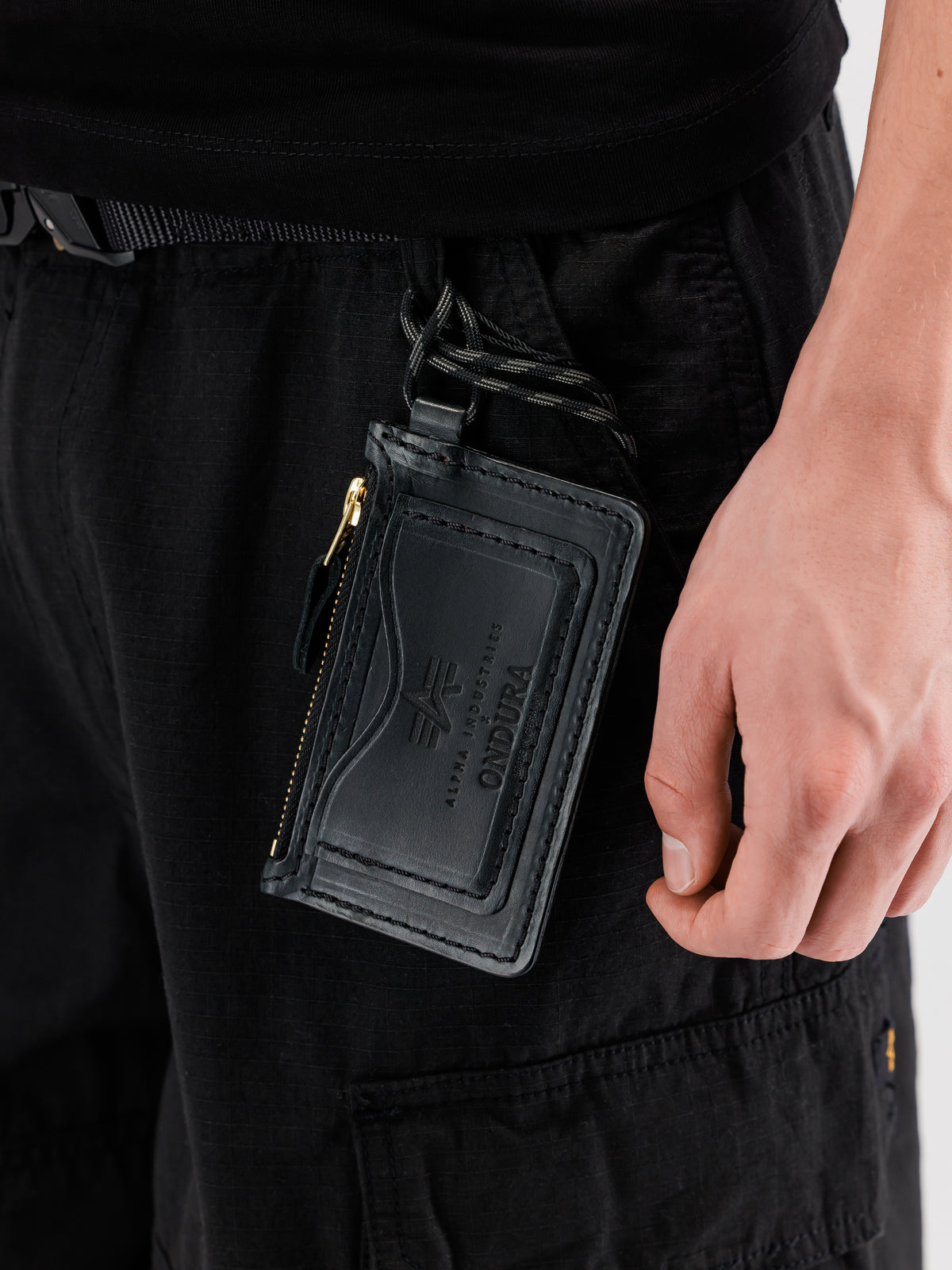 ALPHA x ONDURA Mini Biker Wallet