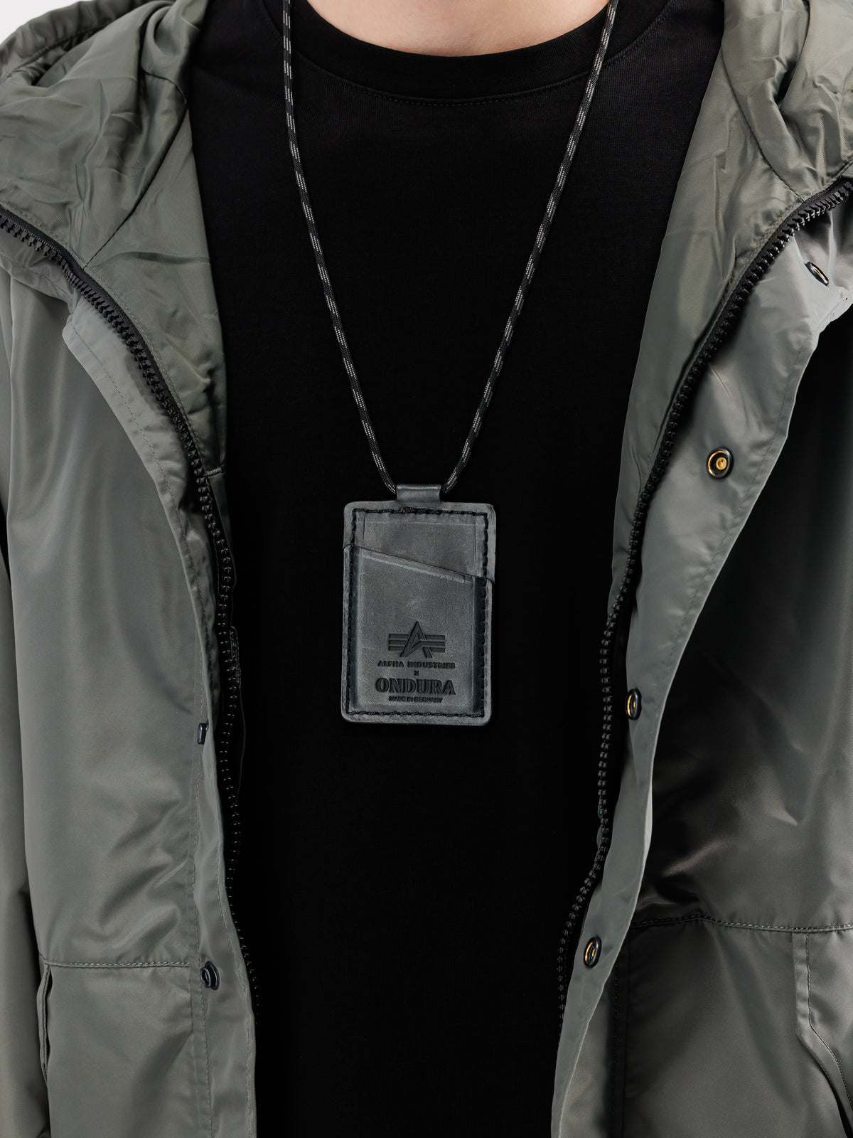 ALPHA x ONDURA Card Neck Pouch