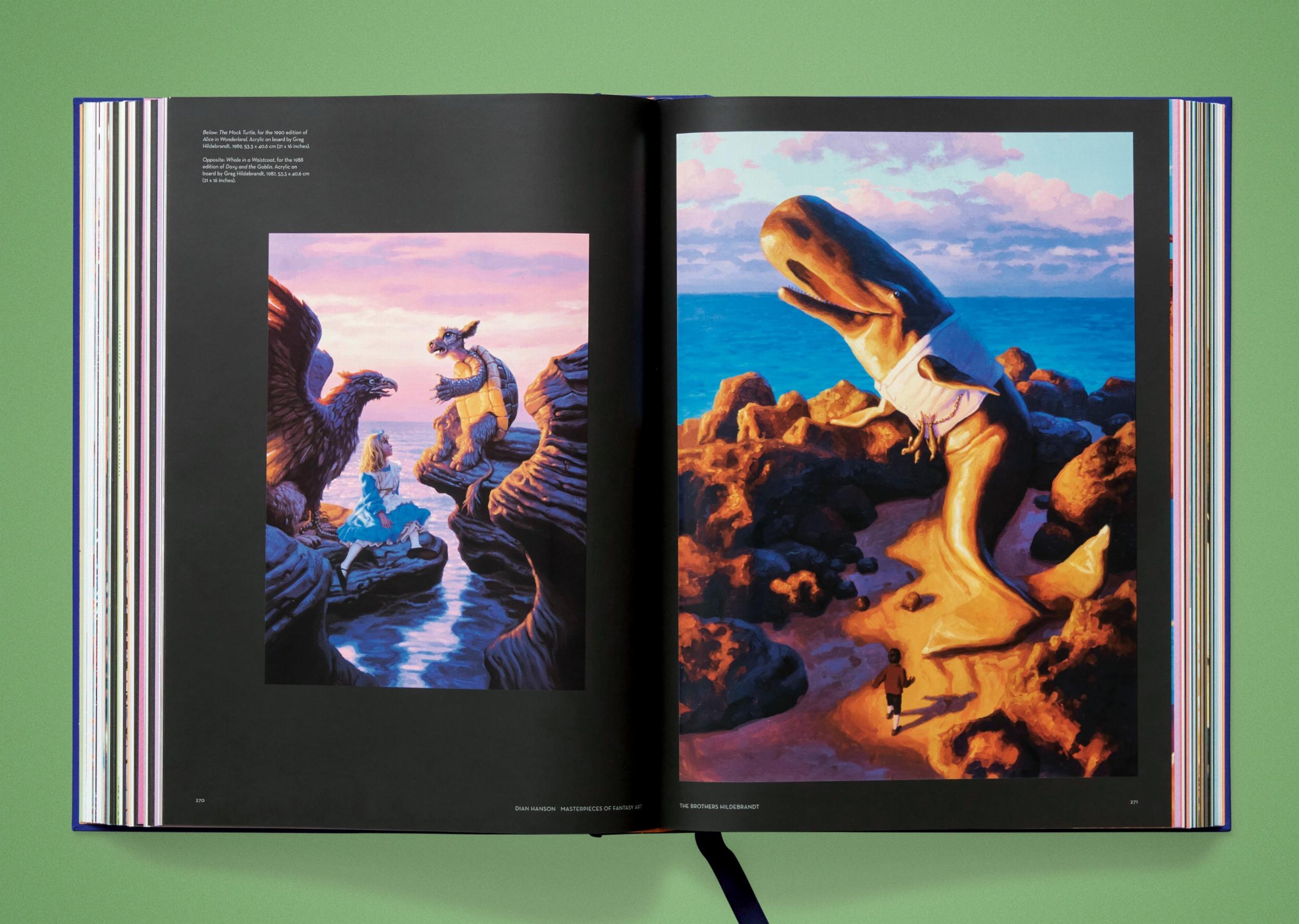 Taschen-Masterpieces of Fantasy Art (German, French, English)-Art-Black-Deal-Outlet-by-ARCHIVIST