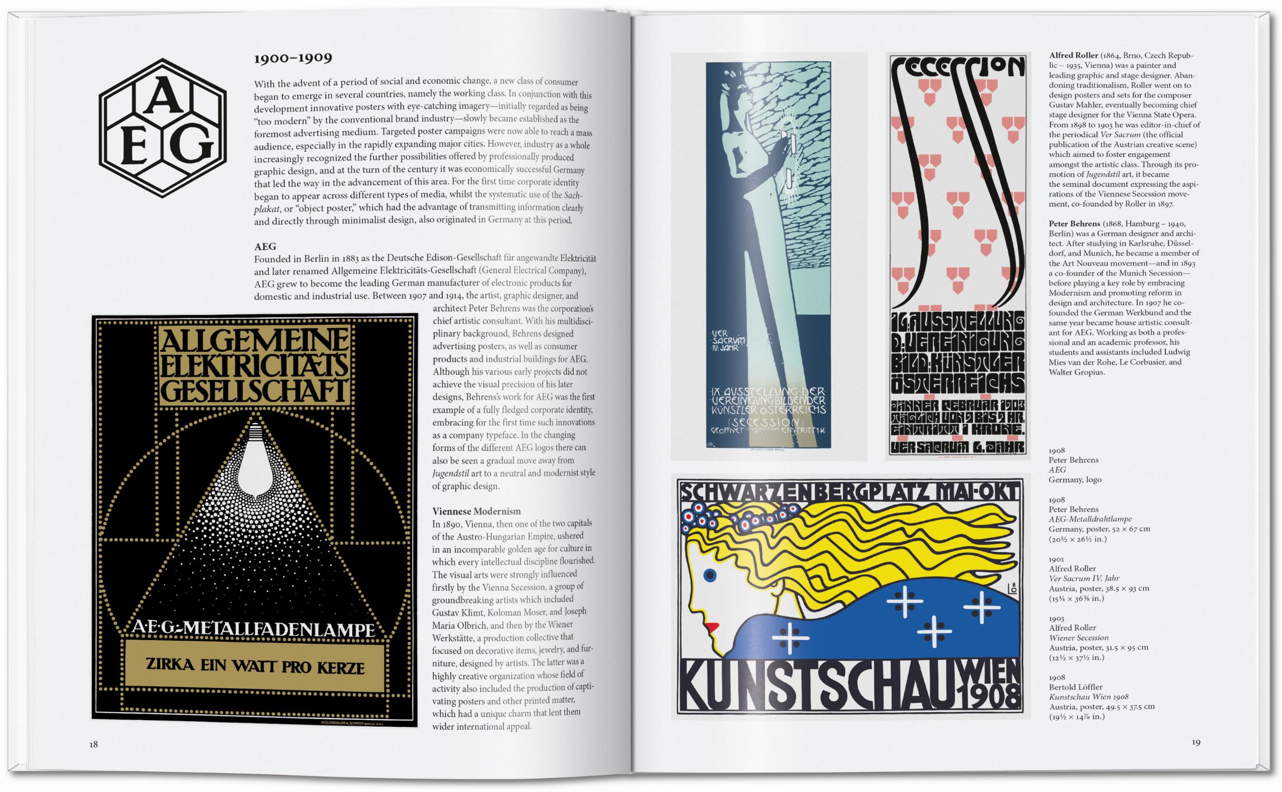 Taschen-Grafikdesign. 1890–Heute (German)-Graphic Design-Black-Deal-Outlet-by-ARCHIVIST
