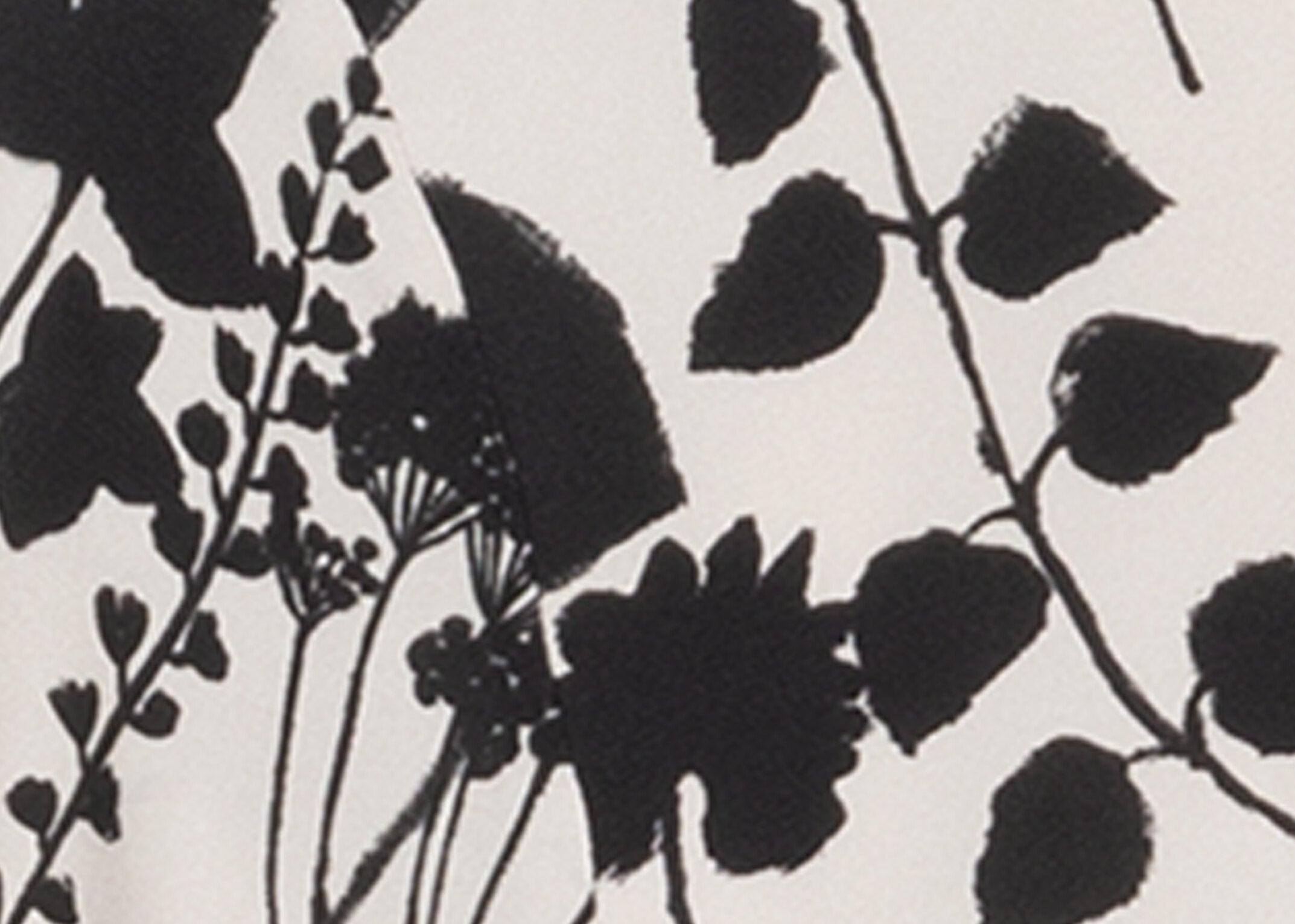 Minikleid mit Herbarium-Print