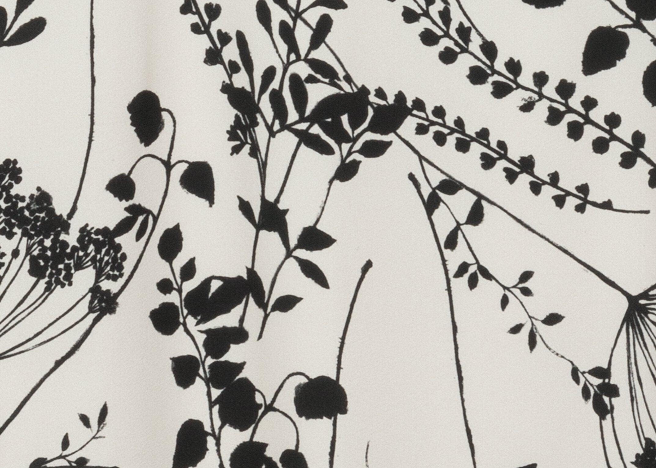 Shiftkleid mit Herbarium-Print